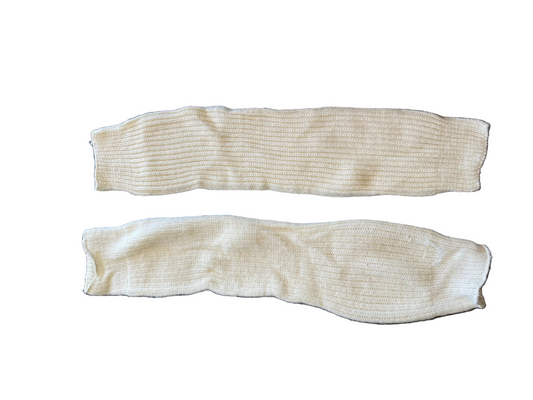 Cream Knit Leg Warmers
