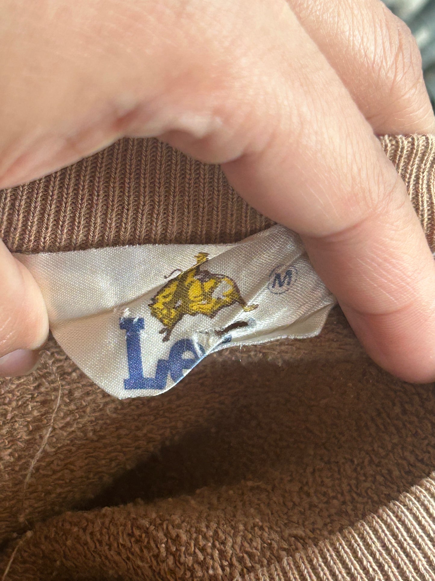 Brown Lee Crewneck Sweater