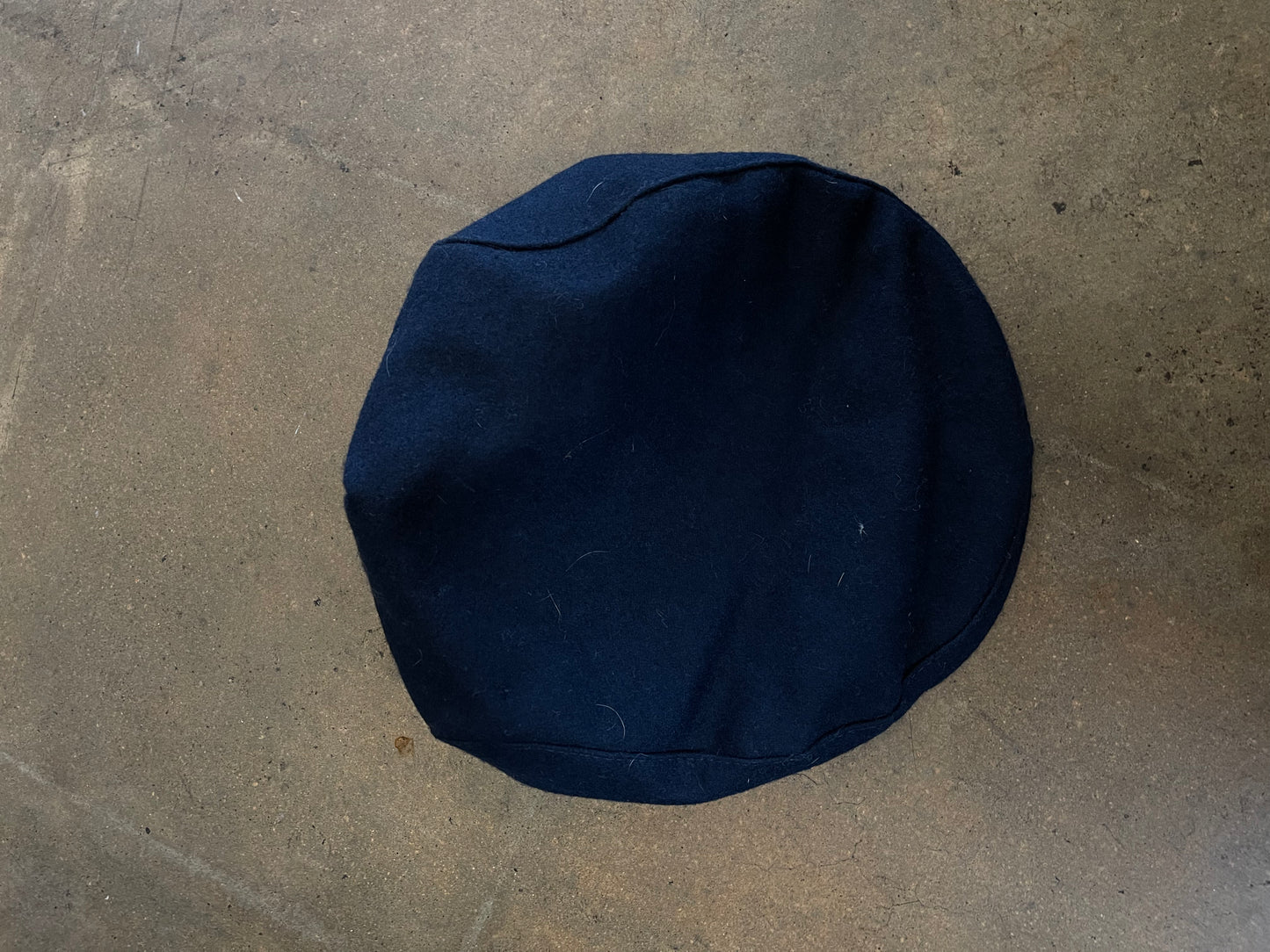 Navy Pendleton Newsboy Hat