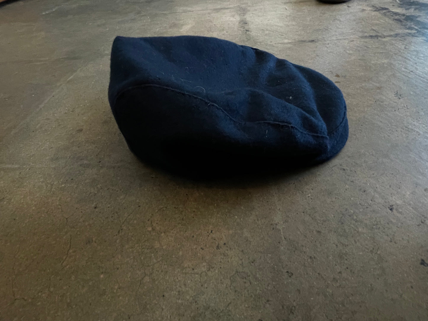 Navy Pendleton Newsboy Hat