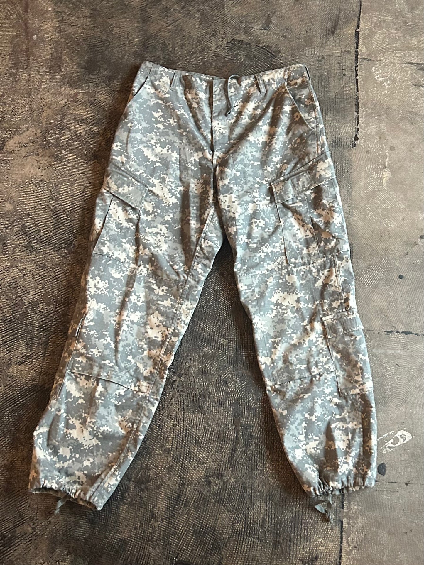 Paratrooper Camo Cargo Pants