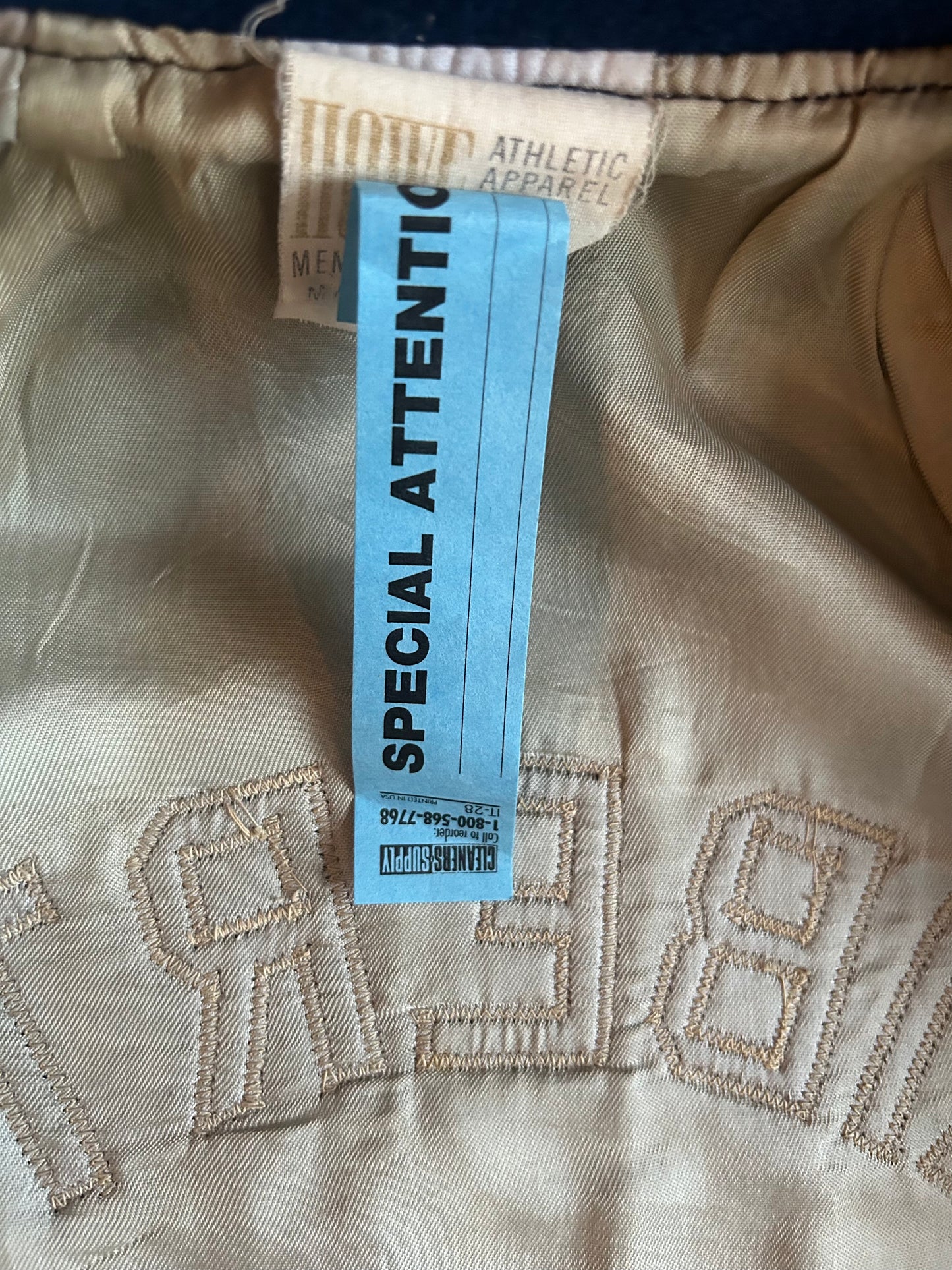 Red + Blue Liberty Patriots Varsity Jacket