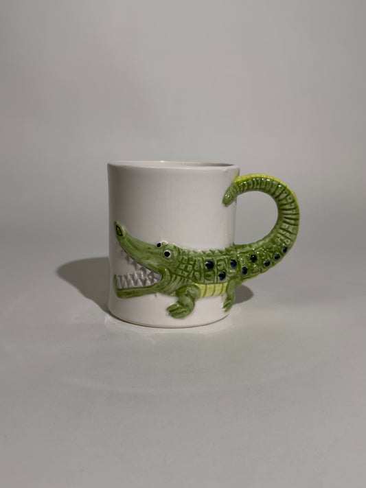 Ceramic Alligator Mug
