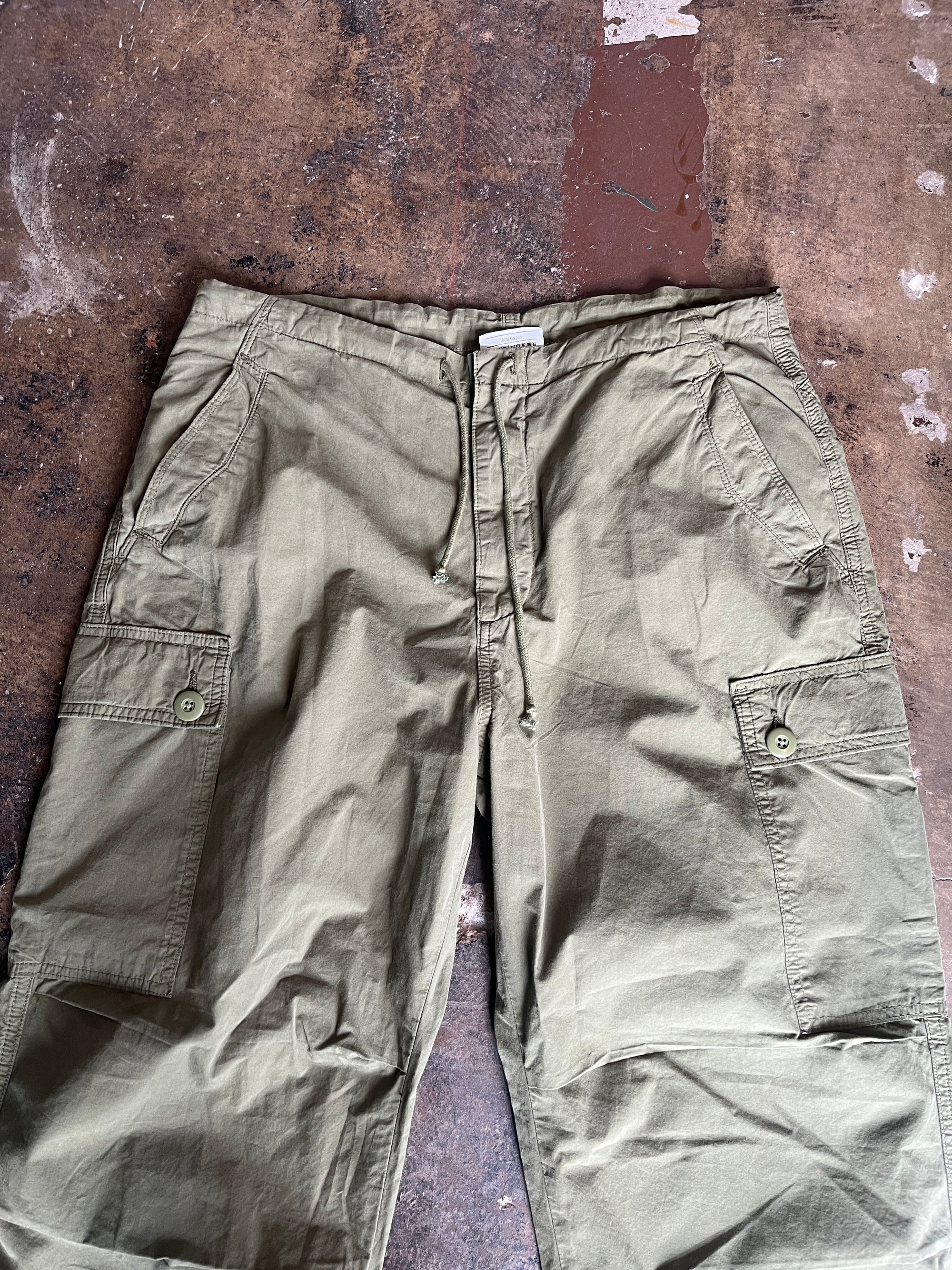 Outdoor Voices Green Cargo Pants