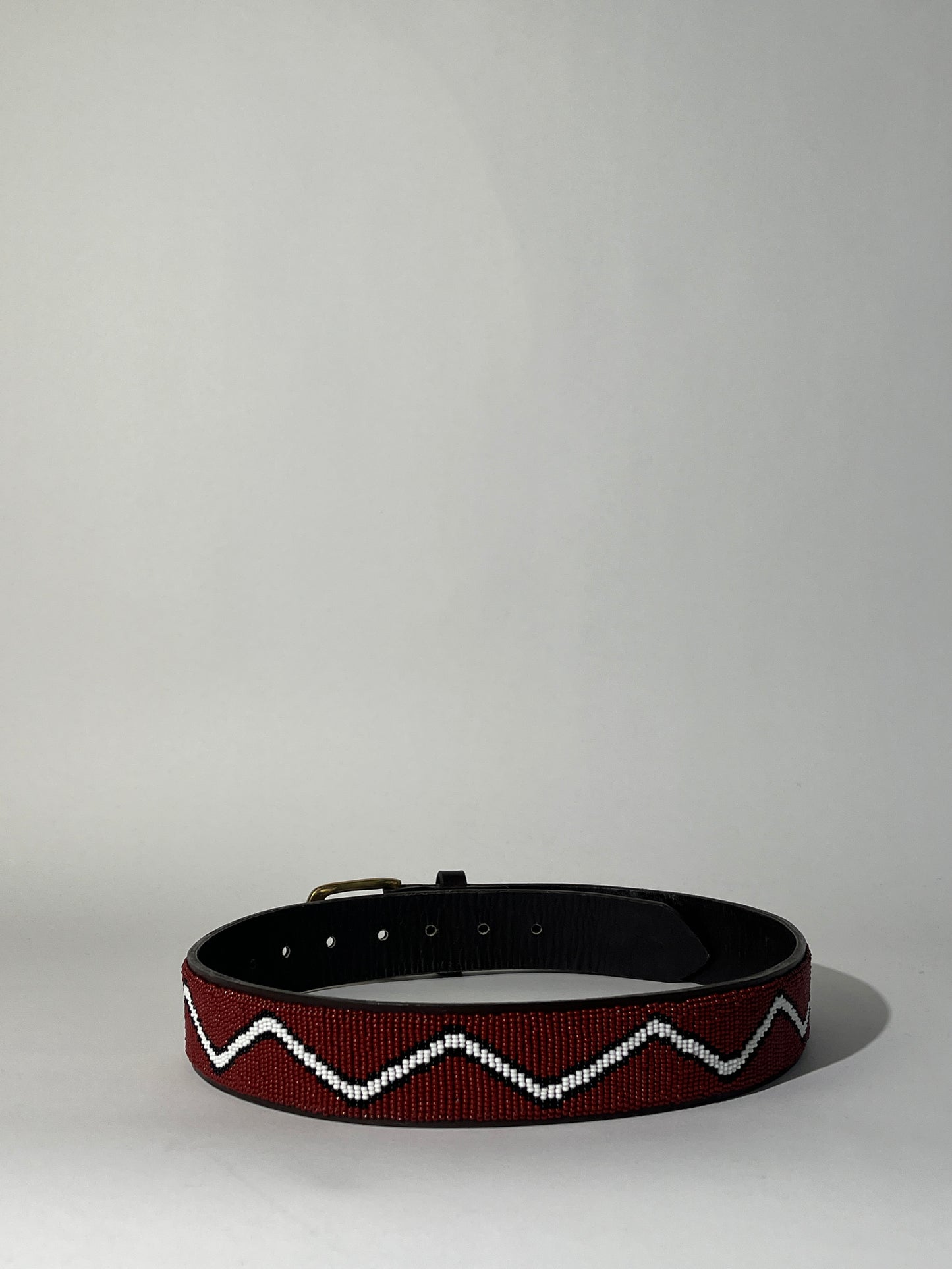 Dark Brown Kenya Beadworks Belt