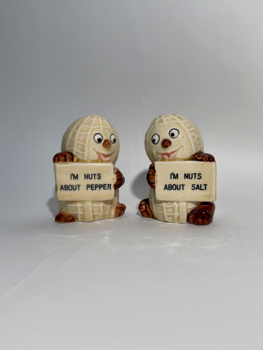 I'm Nuts Salt + Pepper Shakers