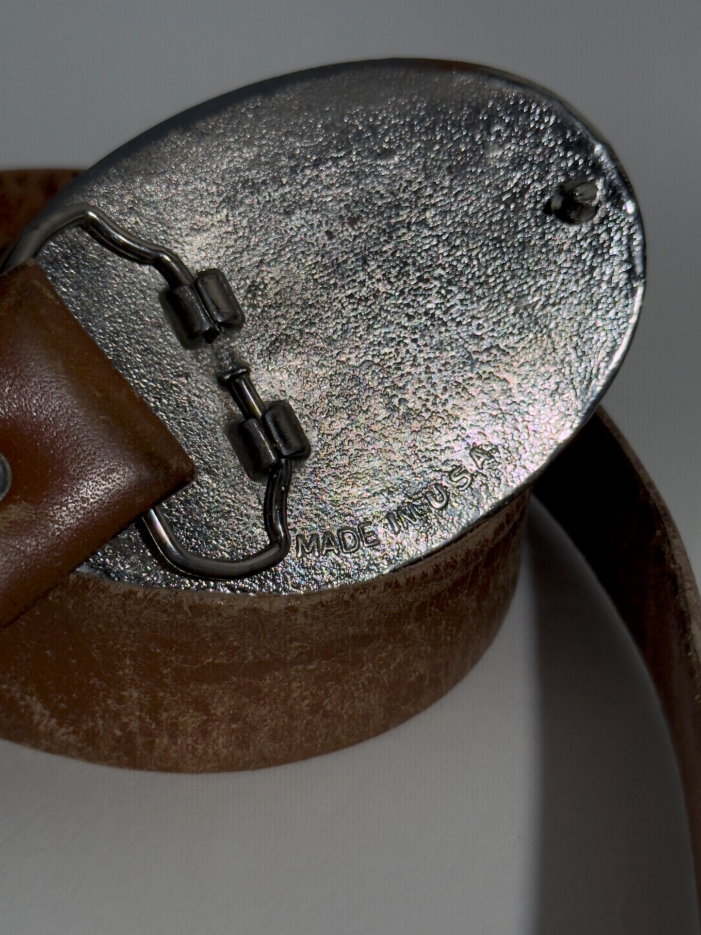 State of Texas Buckle + Leather Belt
