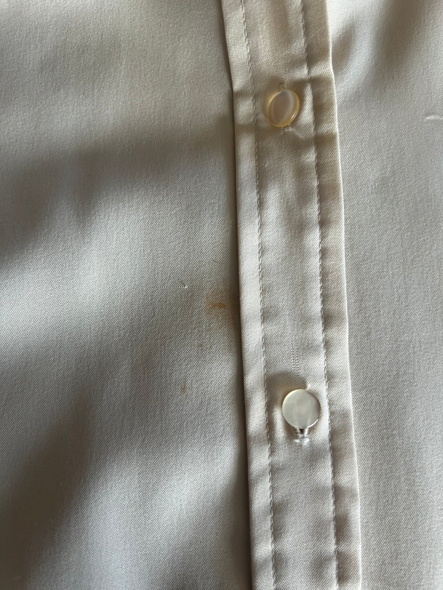 Beige Button Up Shirt