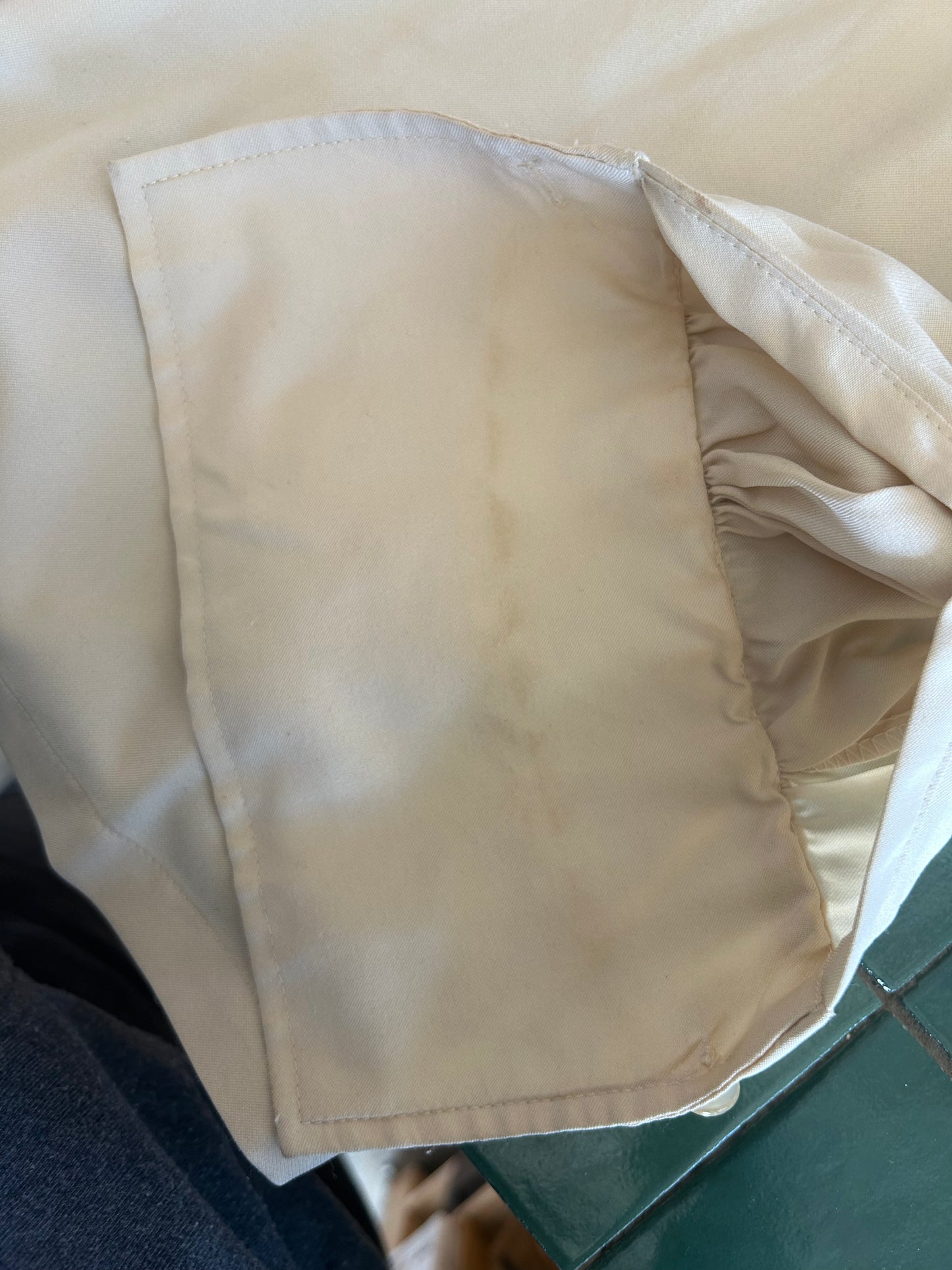 Beige Button Up Shirt