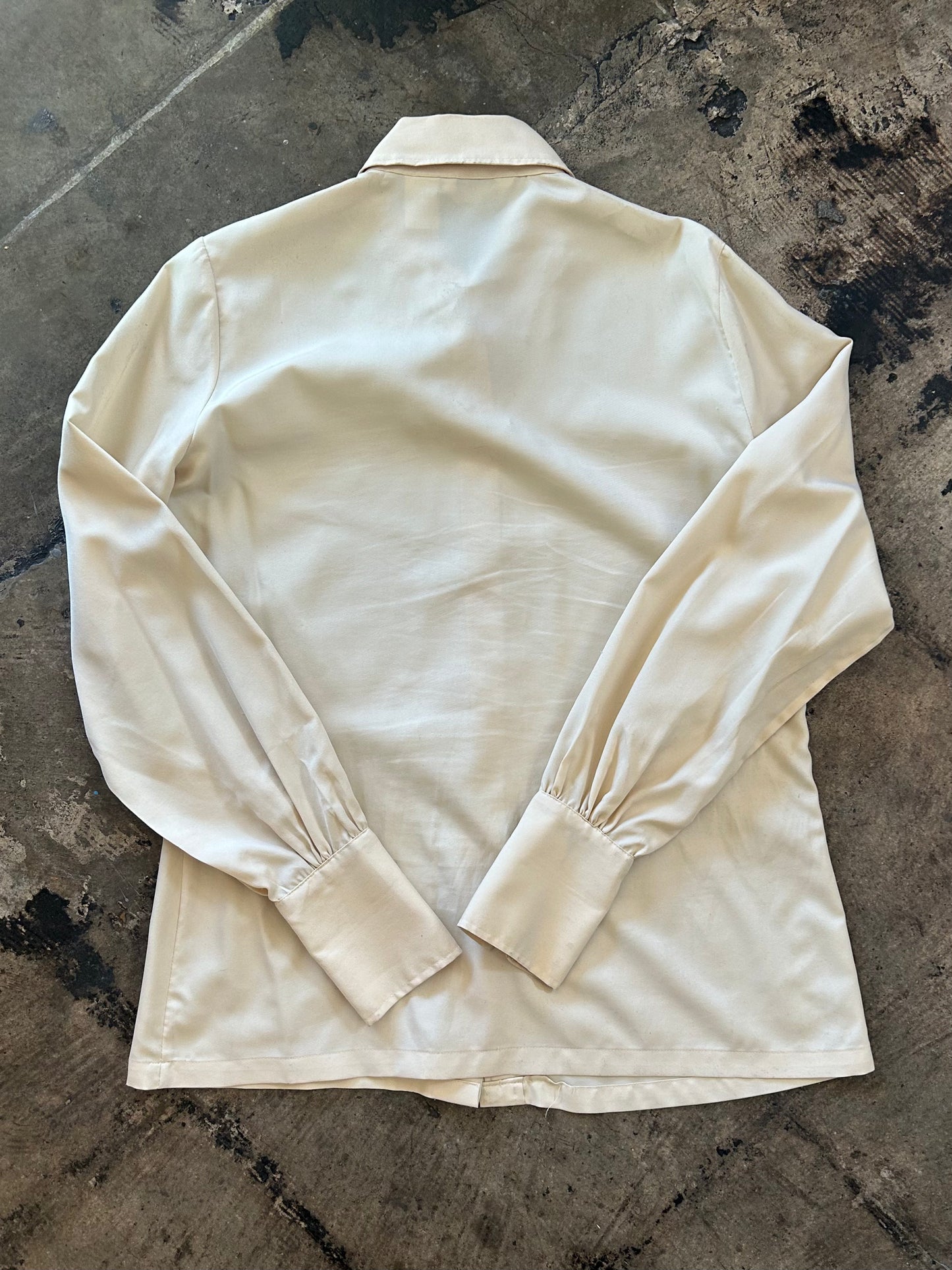 Beige Button Up Shirt