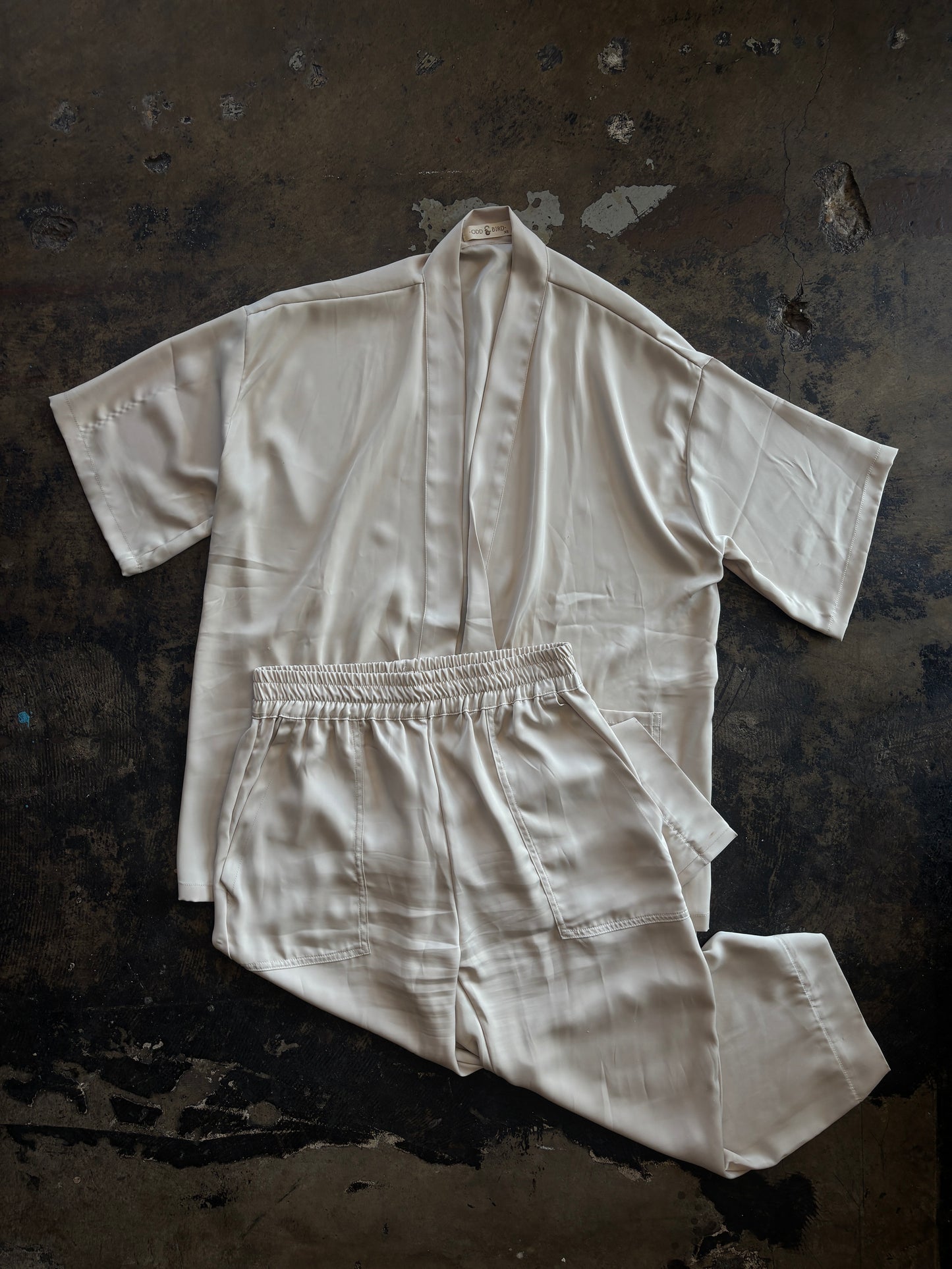 Beige Odd Bird Set