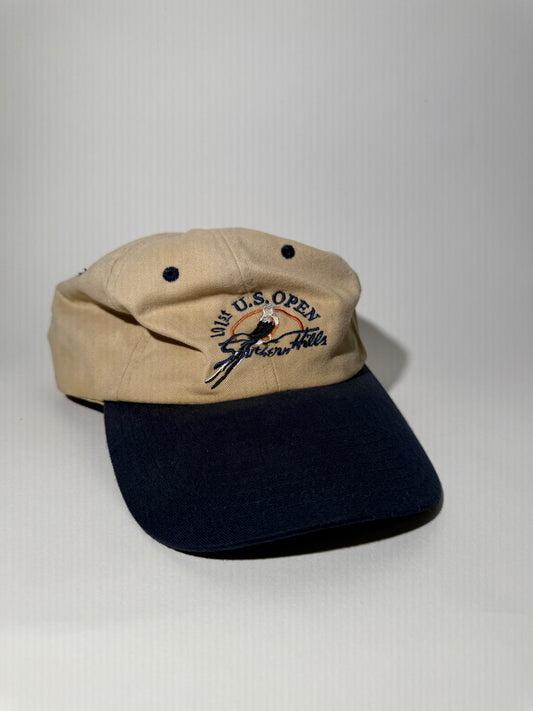 101st US Open Tan + Navy Dad Hat