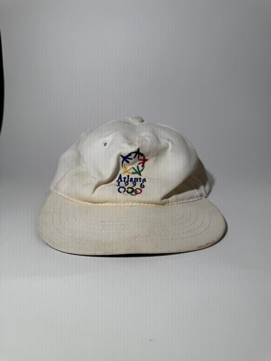 White Atlanta 1996 Snapback