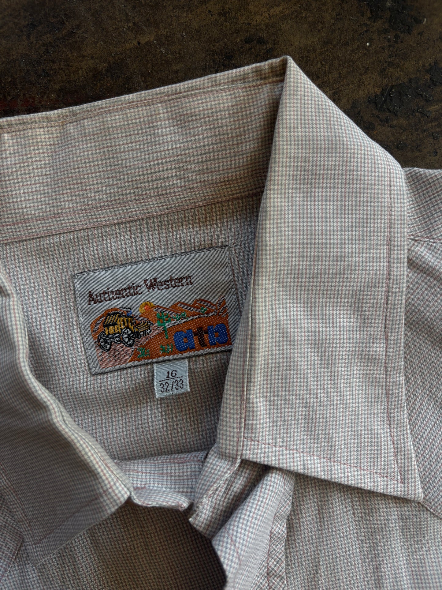 Authentic Western Plaid Pearl Snap