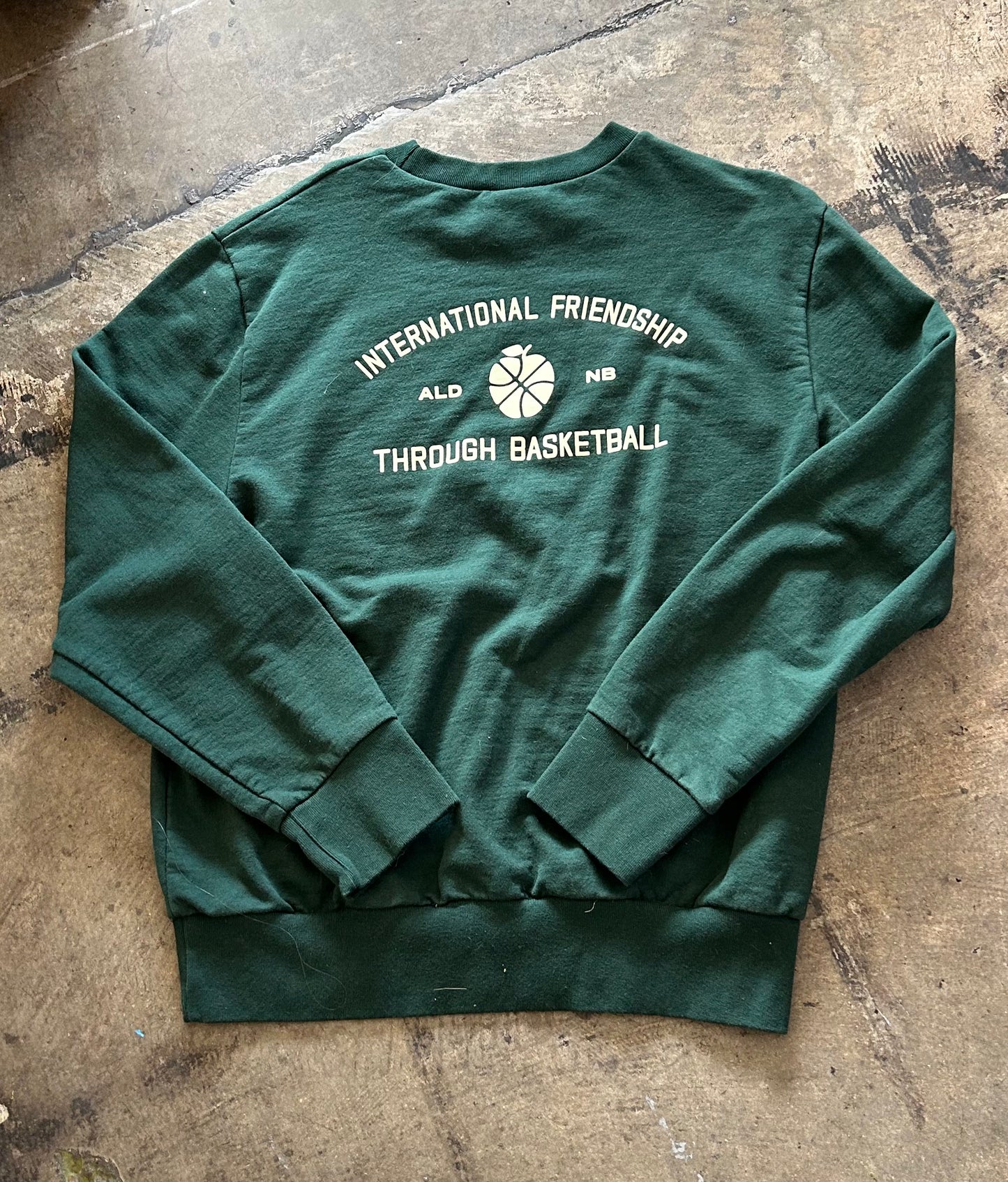 Hunter Green Aime Leon Dore Crewneck
