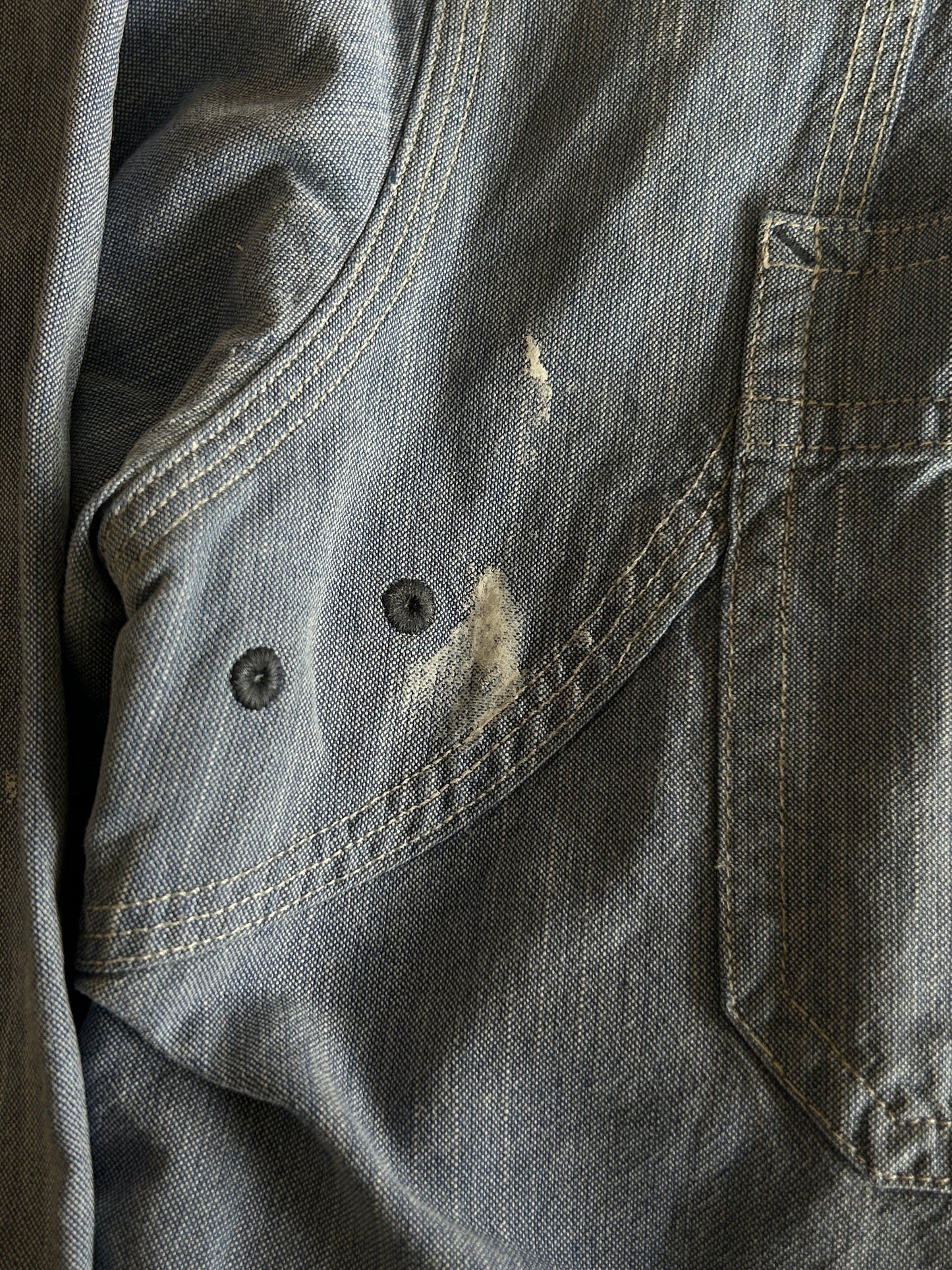 Chambray Ralph Lauren Rugby Button Up