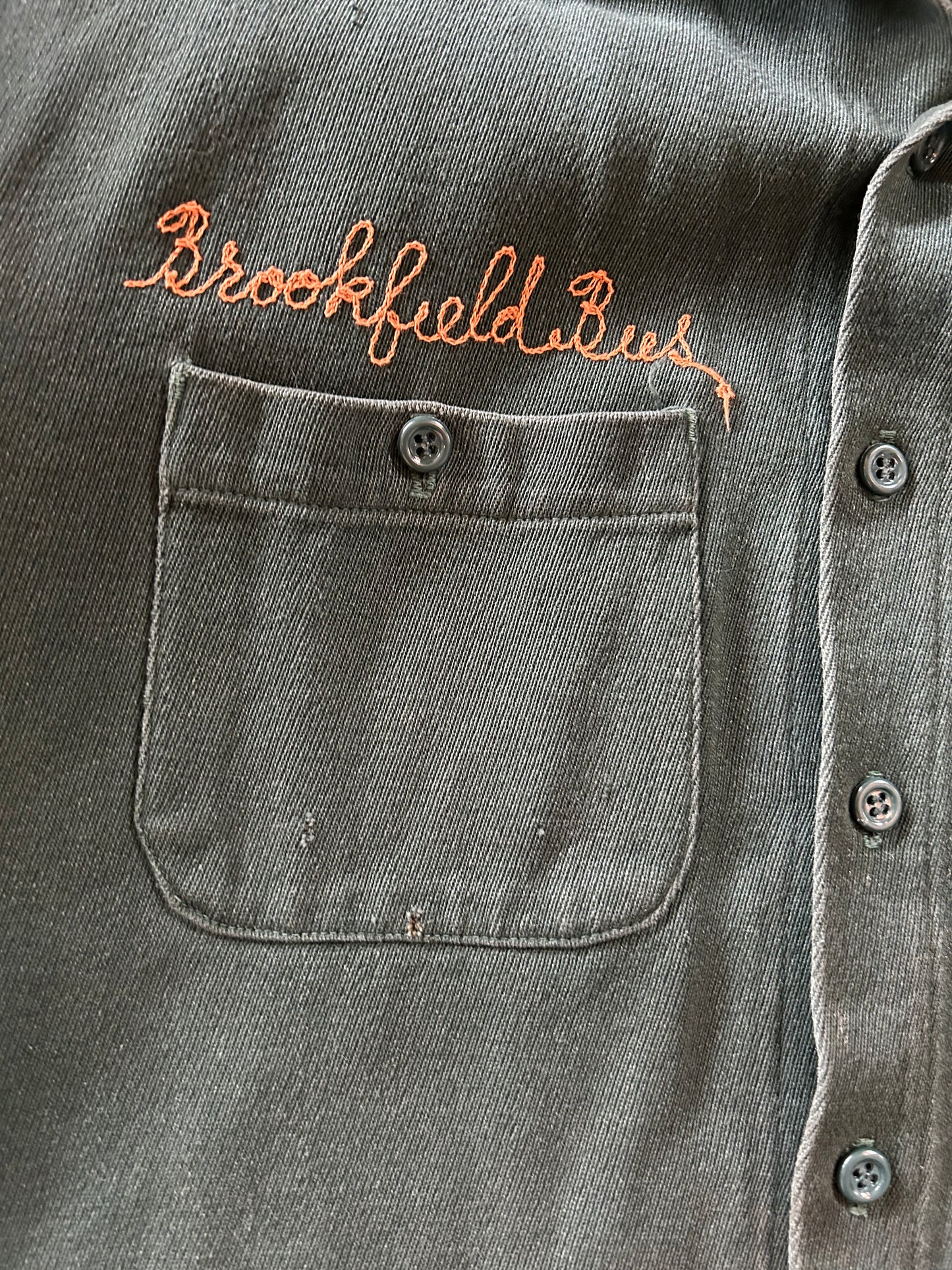 Hunter Green Personalized Button Up