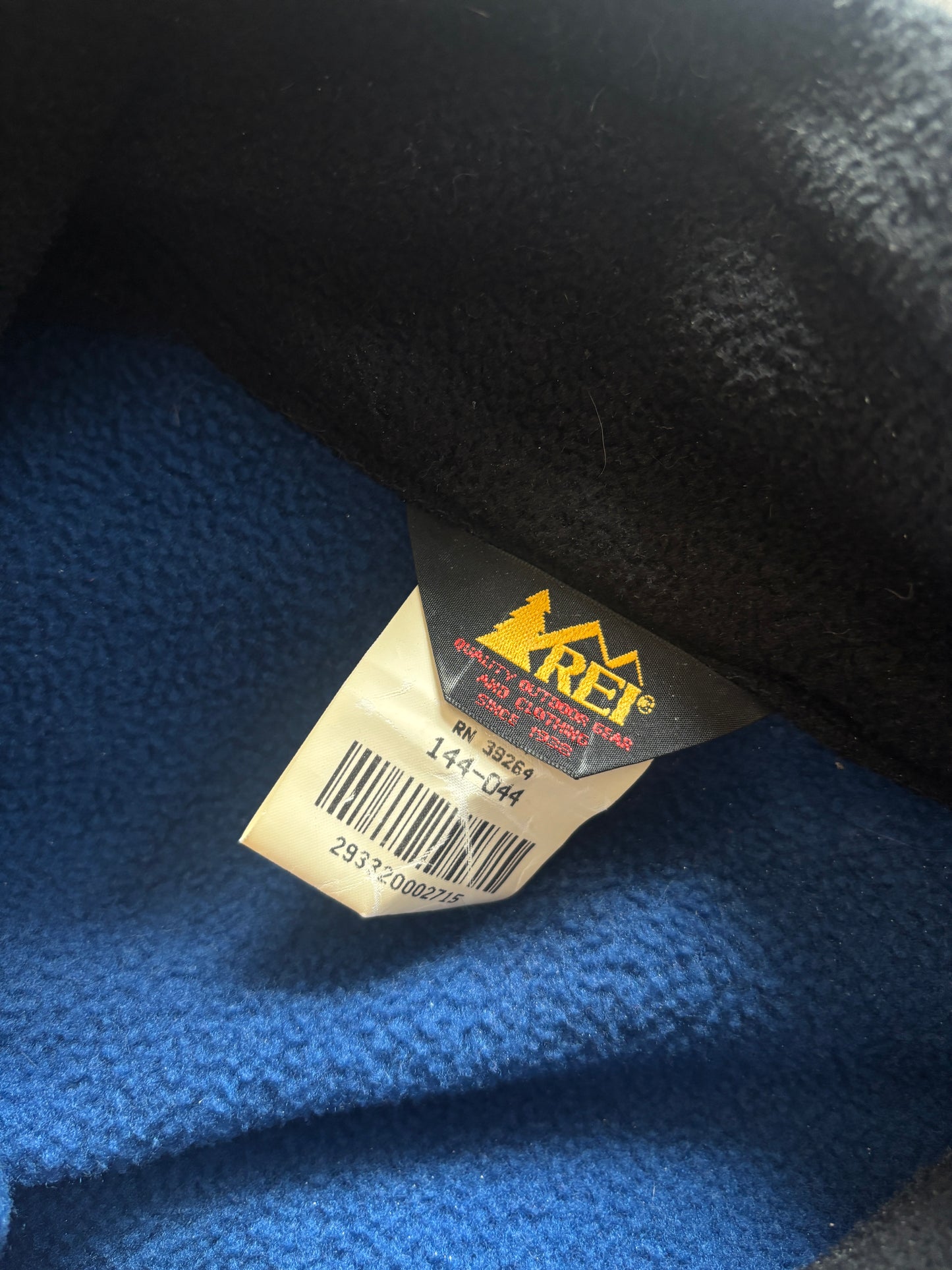 Blue REI Full Zip Fleece Jacket