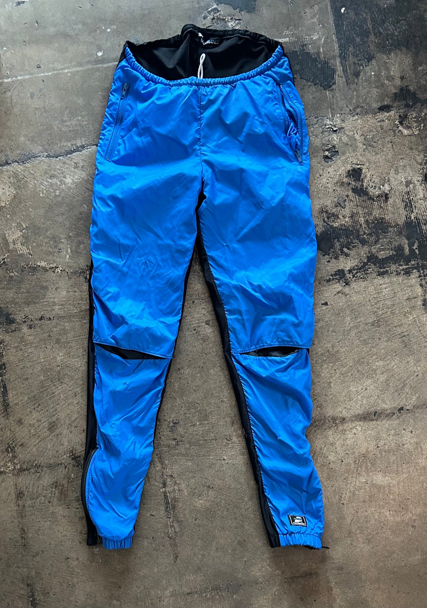 Black + Blue "Performance" Track Pants