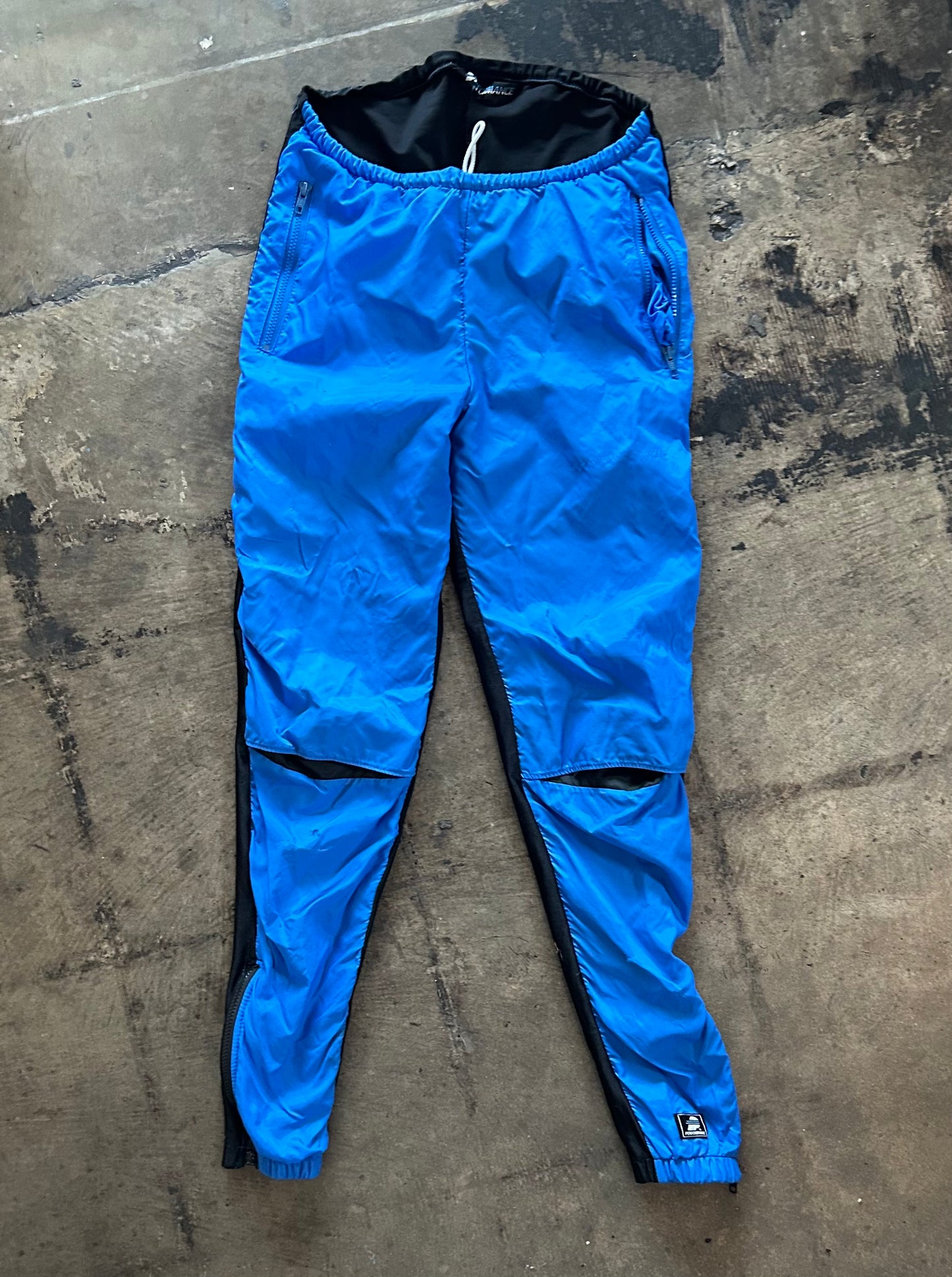 Black + Blue "Performance" Track Pants