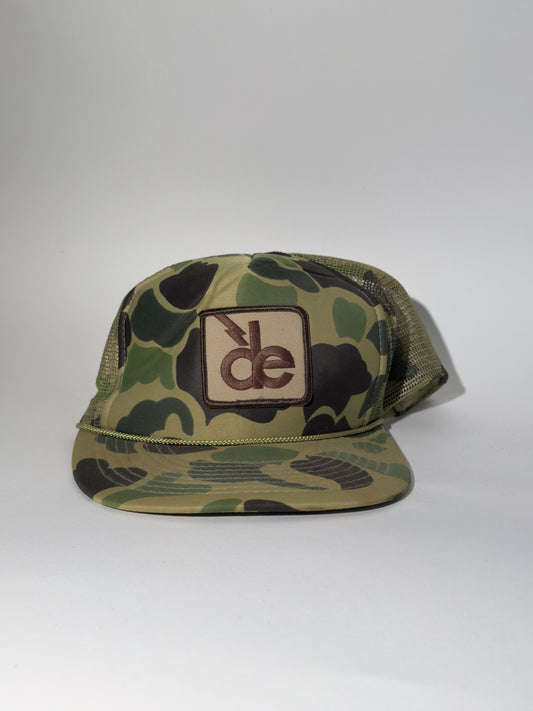 DE Camo Rope Brim Hat