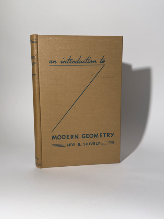 An Introduction to Modern Geometry