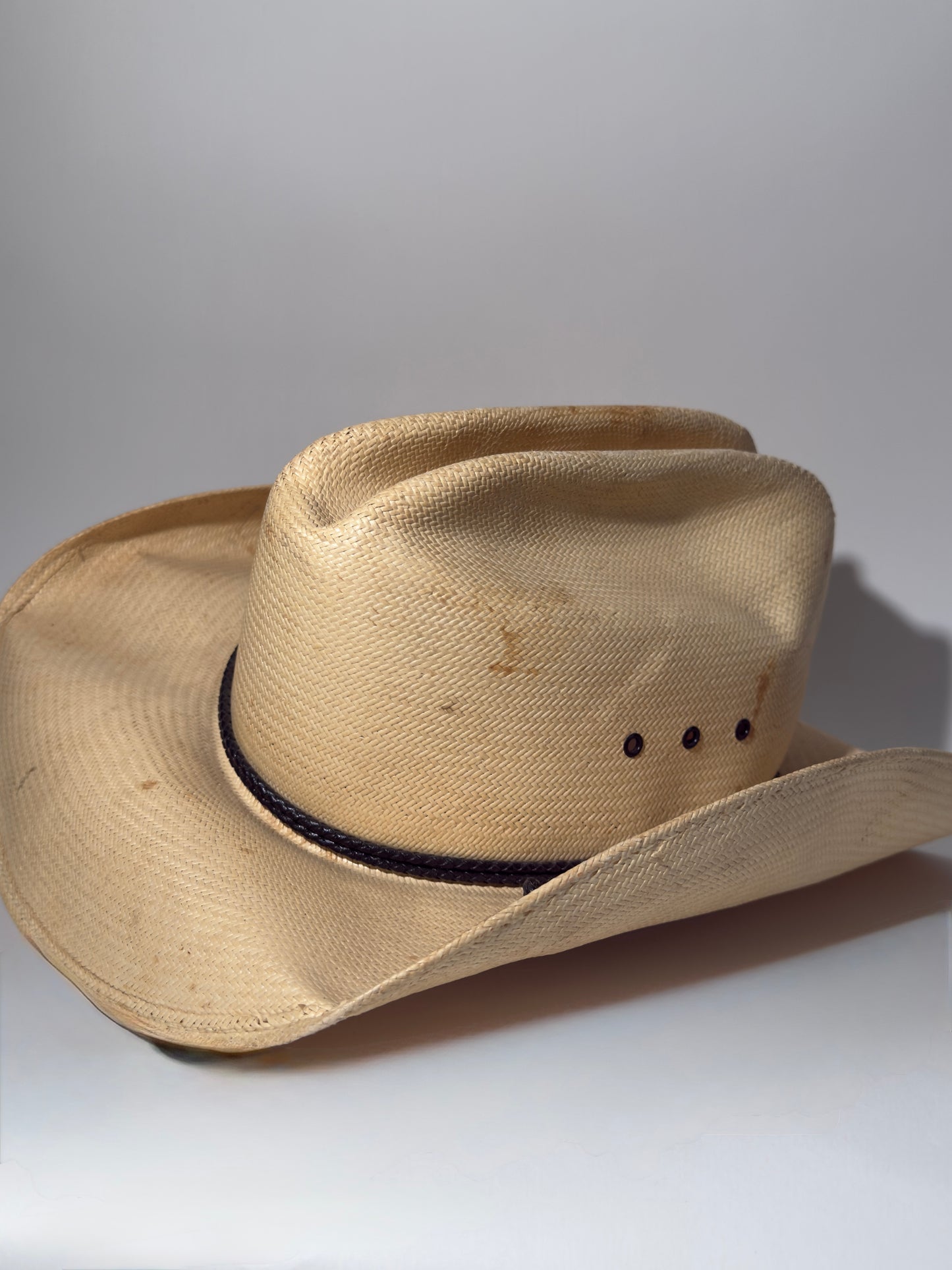 Straw Stetson Cowboy Hat