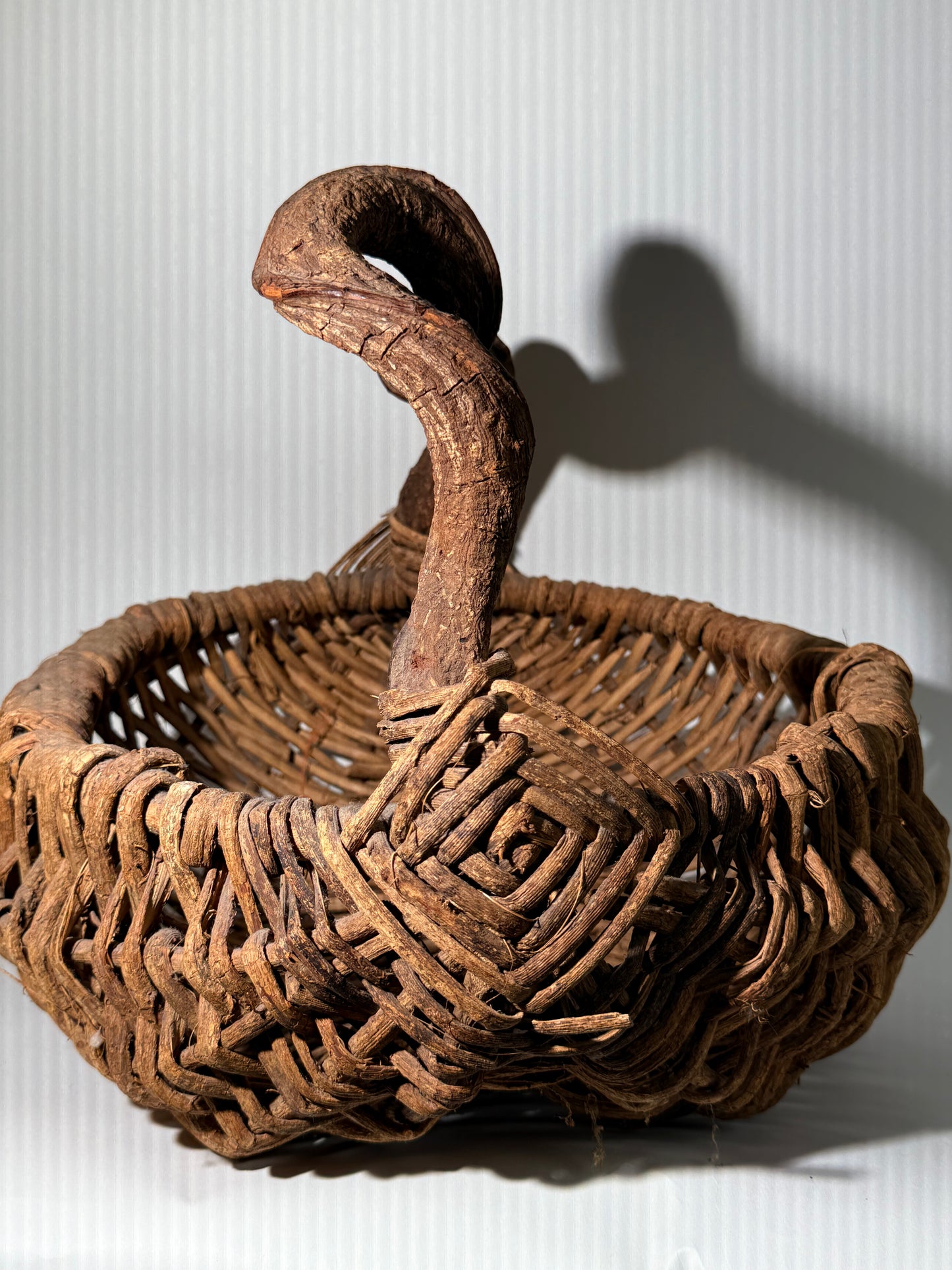 Handmade Top Handle Basket