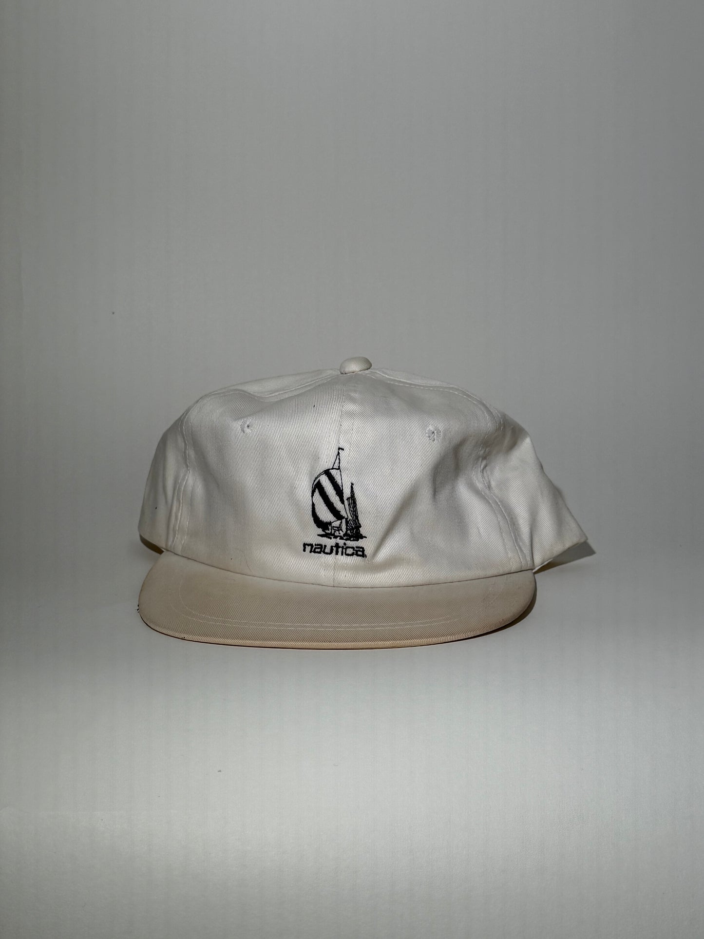 White Nautica Dad Hat