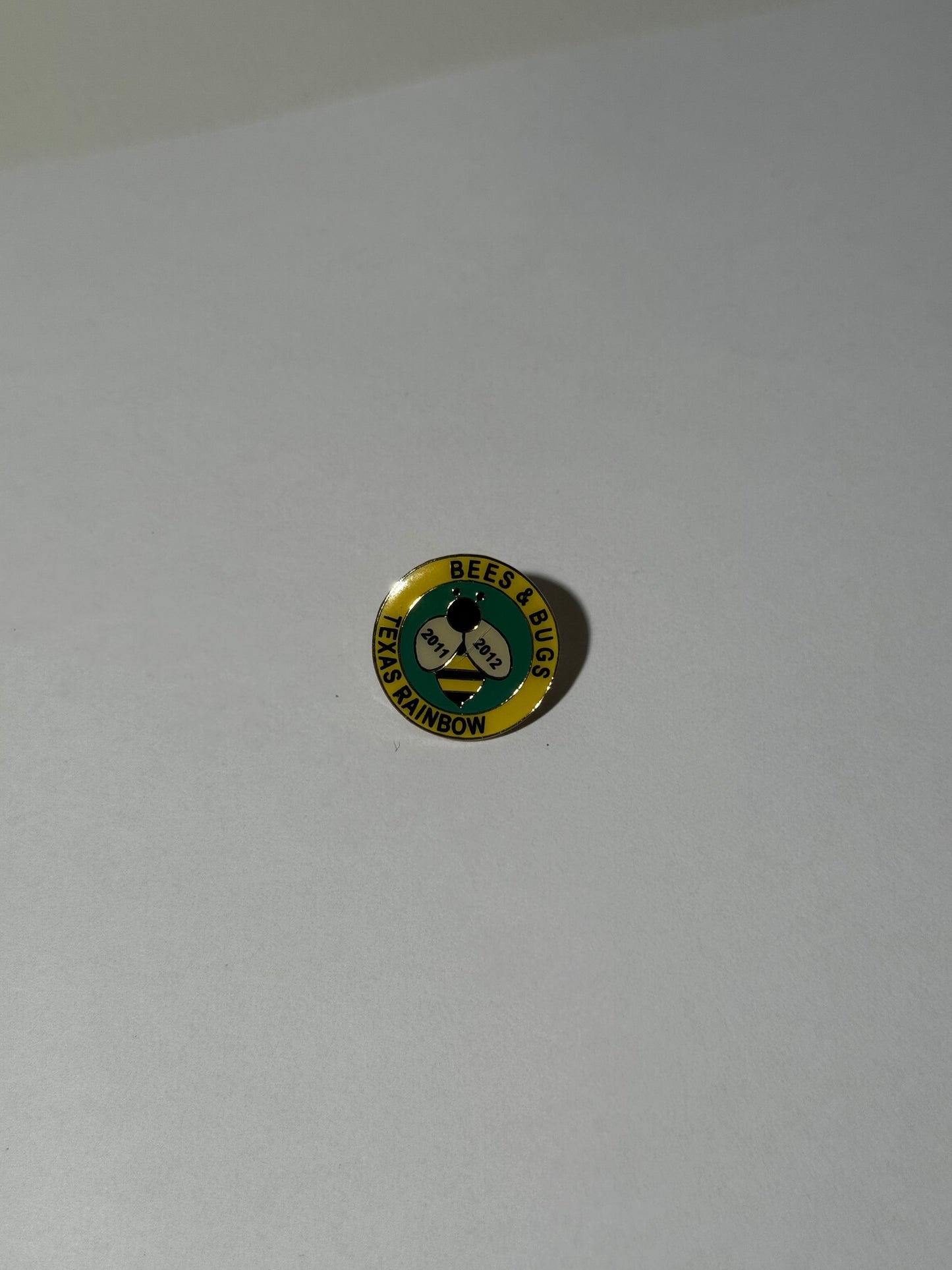 2011/2012 Bees + Bugs Texas Rainbow Pin