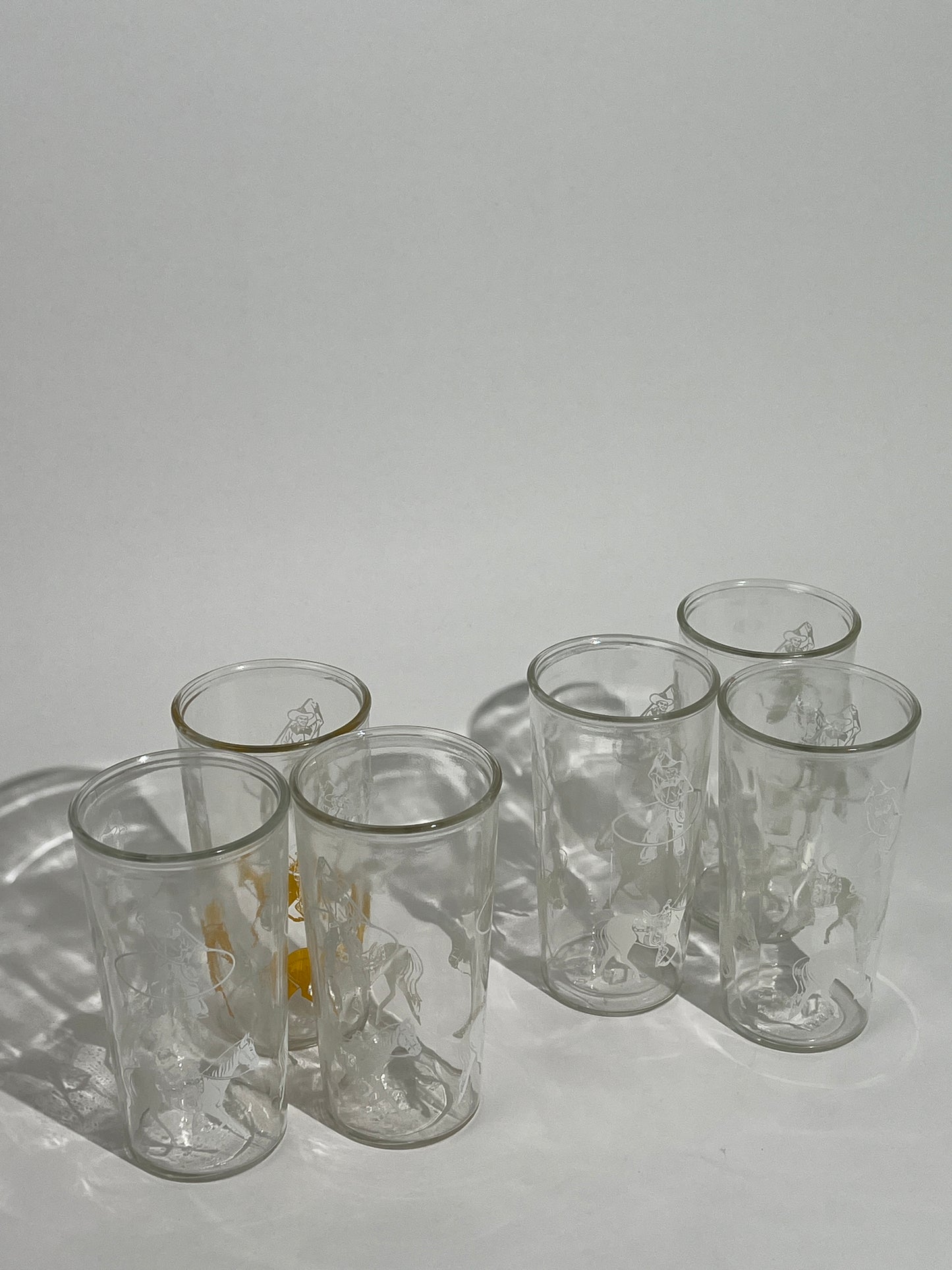Rodeo Cowboy Glassware