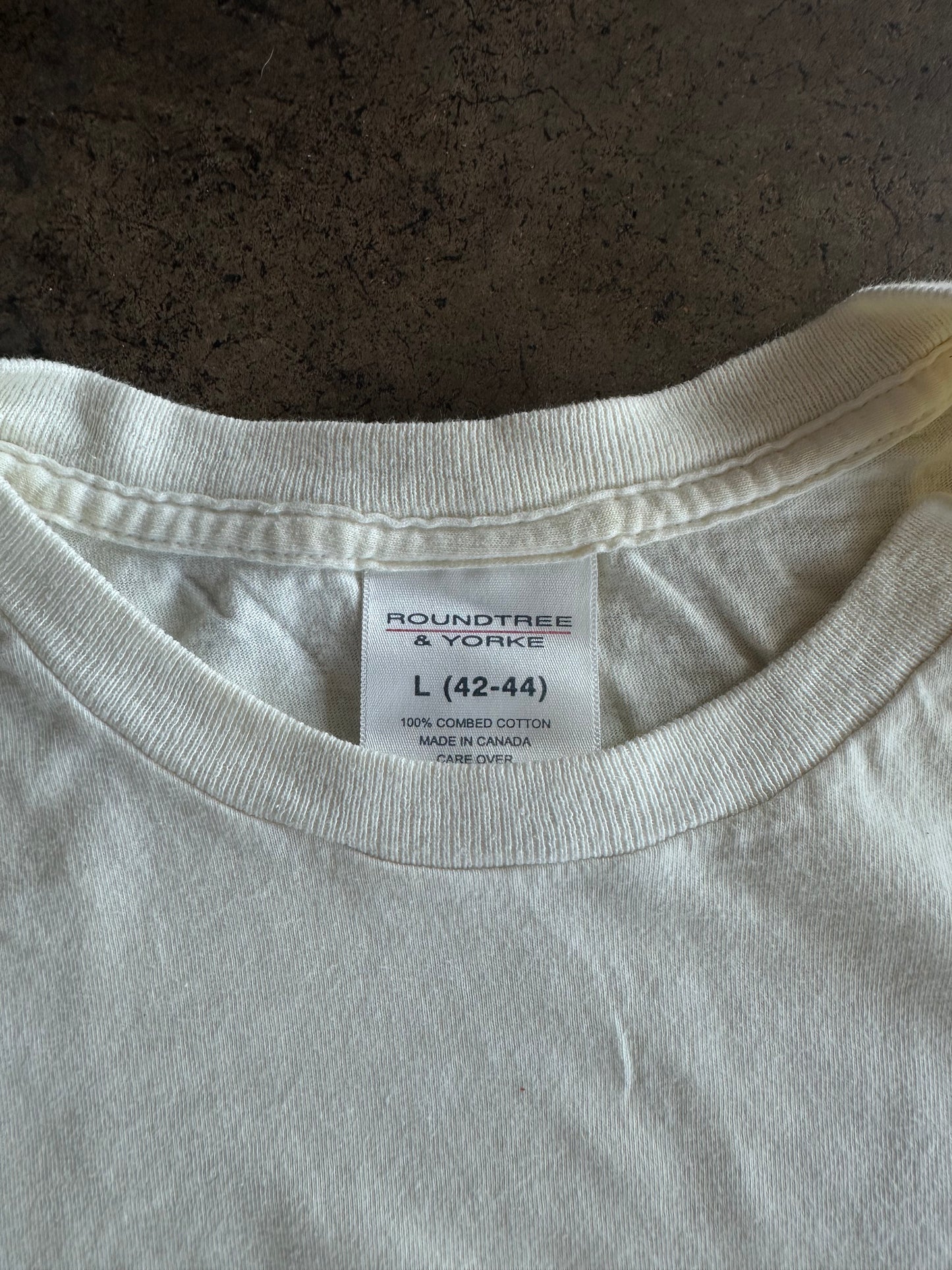 Cream Blank Tee