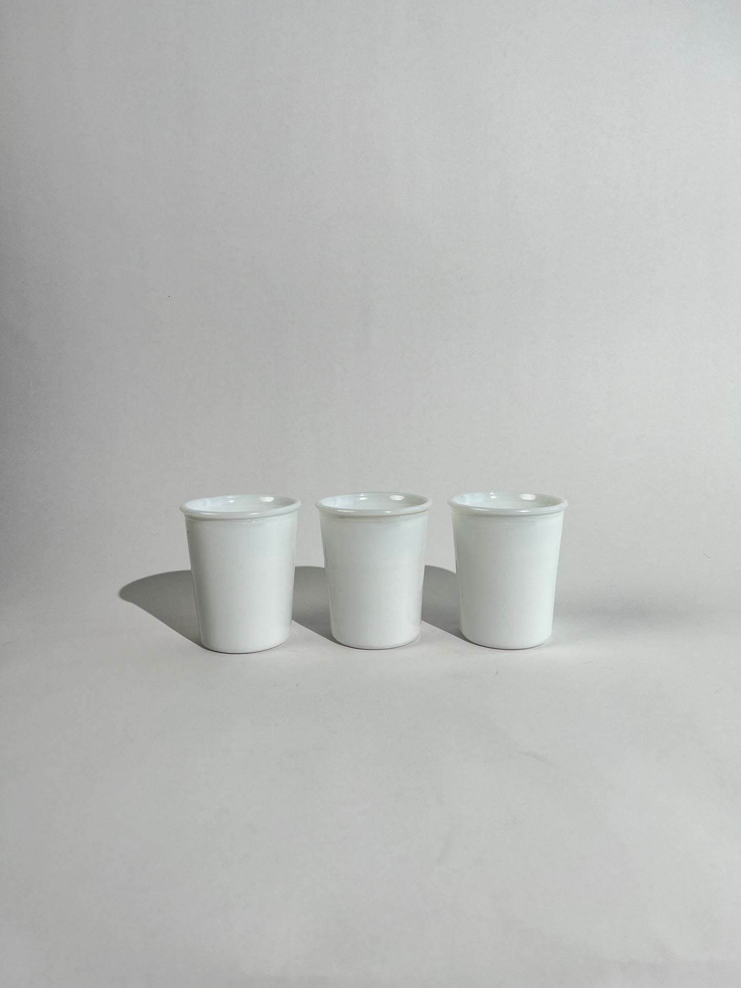 Milk Glass Cups