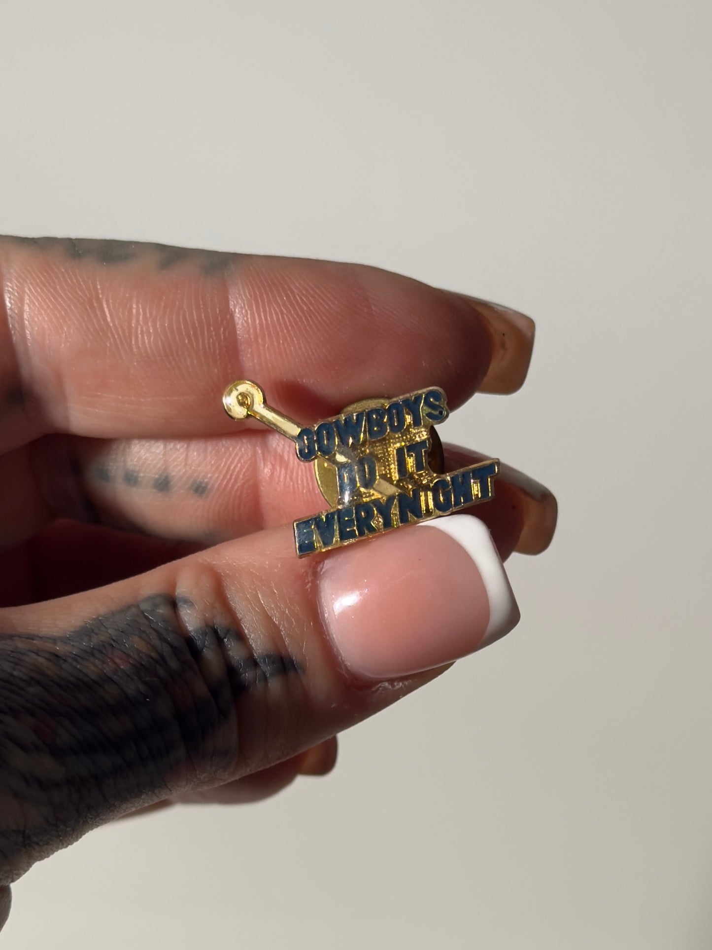 Cowboys Do It Every Night Pin