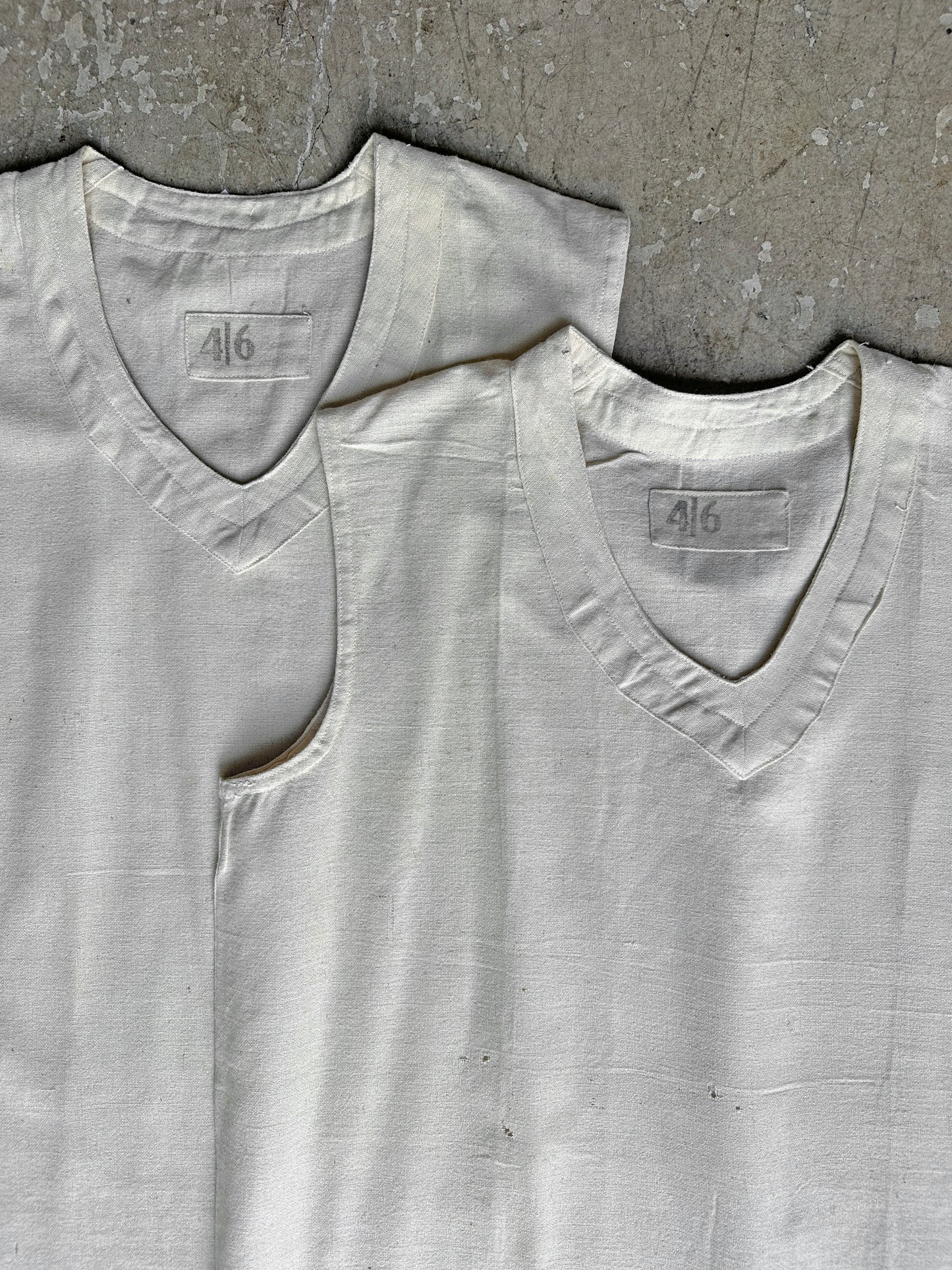 1950s French Military Wool Tank