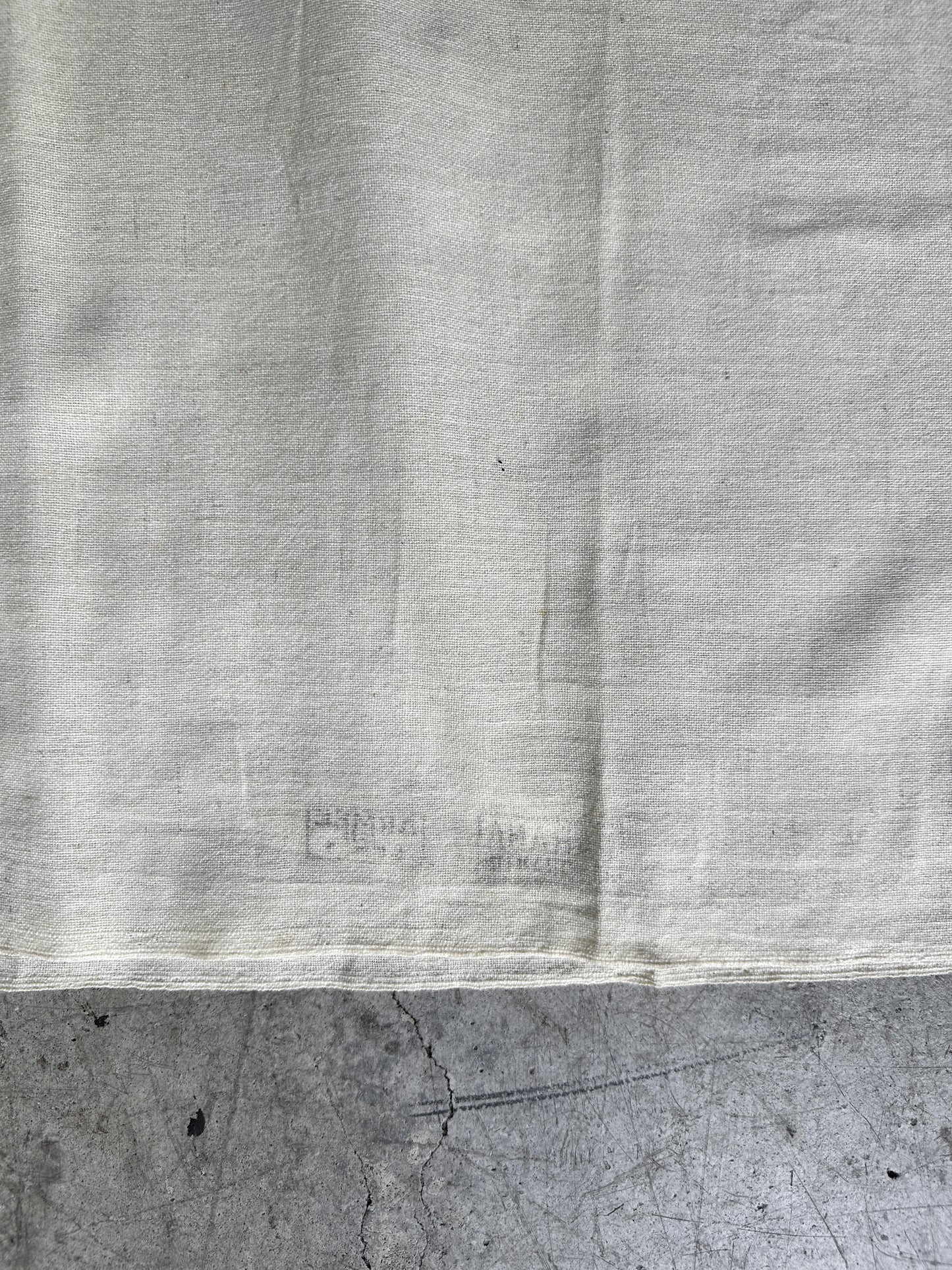 1950s French Military Wool Tank