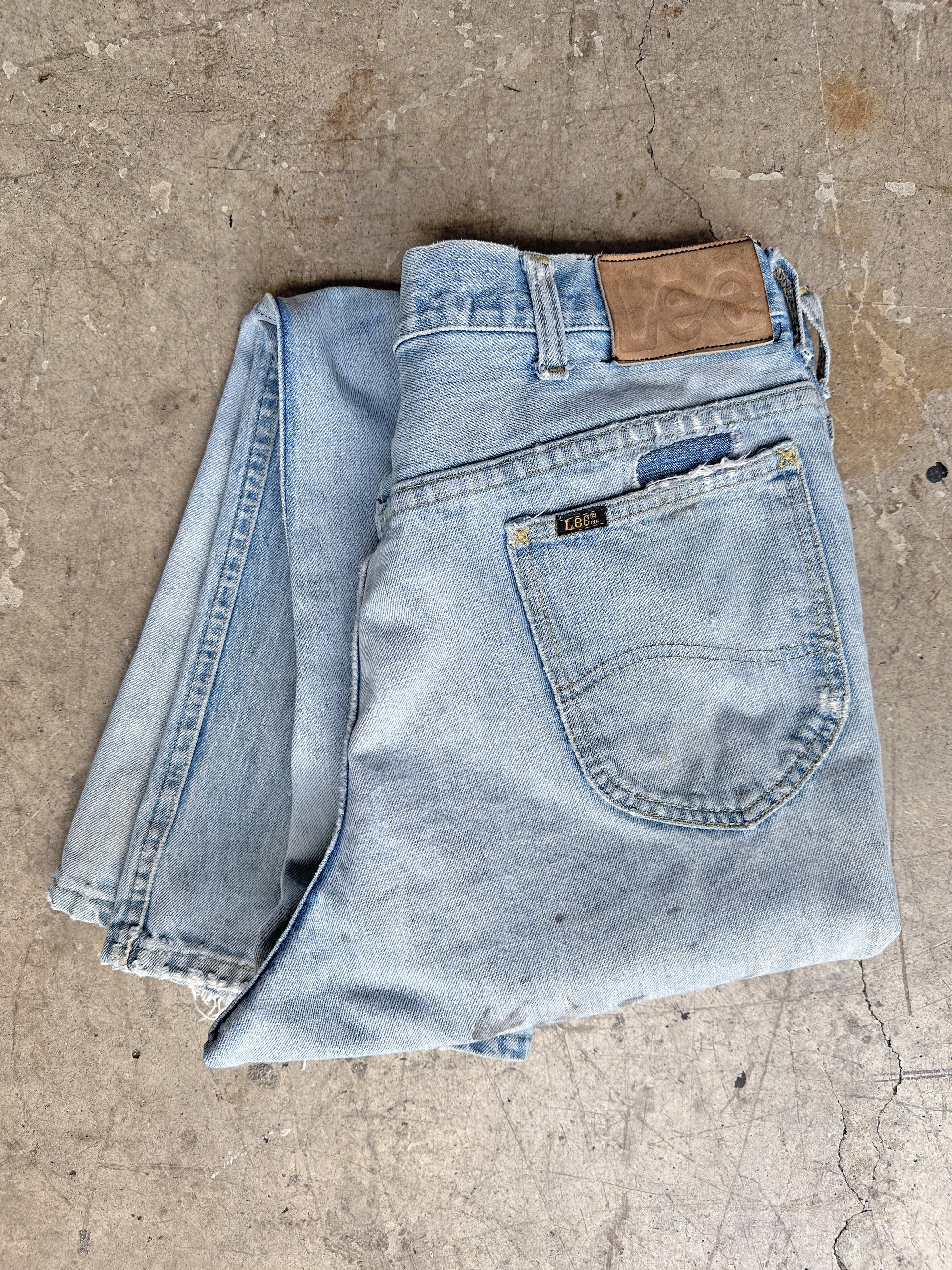 Heavy Repair Stitch Lee Jeans