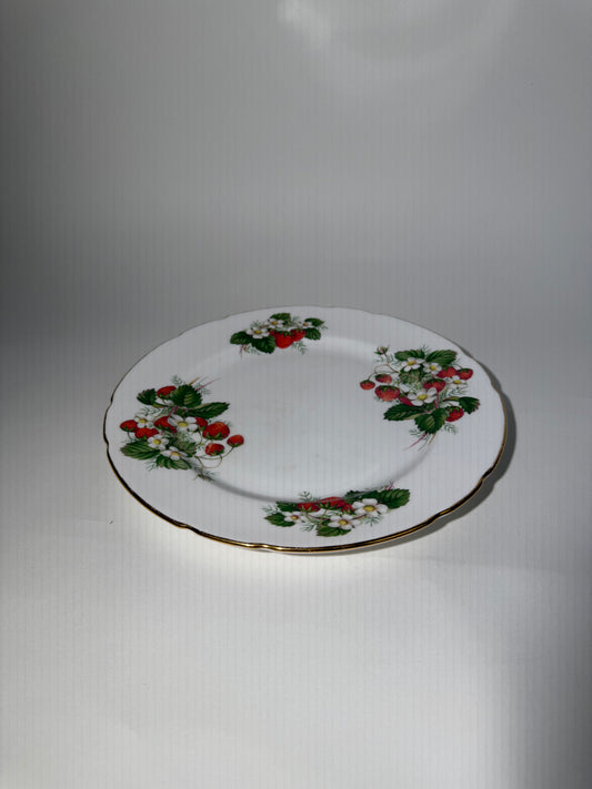 Strawberry Ripe Ceramic Plate
