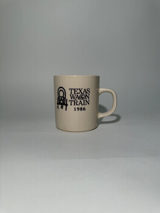 Texas Wagon Train Ceramic Mug