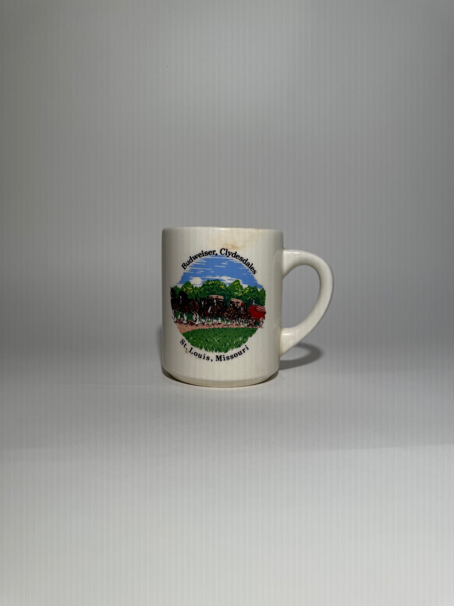 Budweiser Clydesdale Ceramic Mug