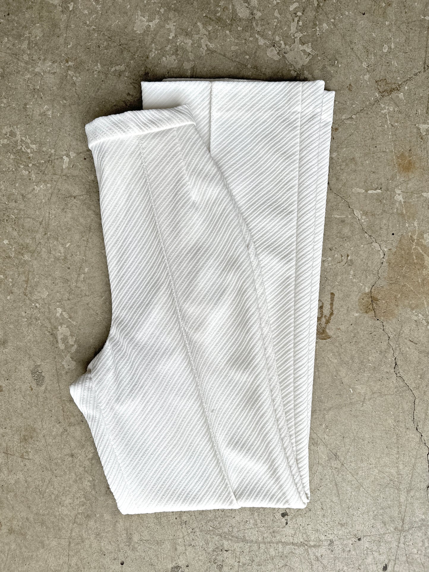 1970s White Trousers