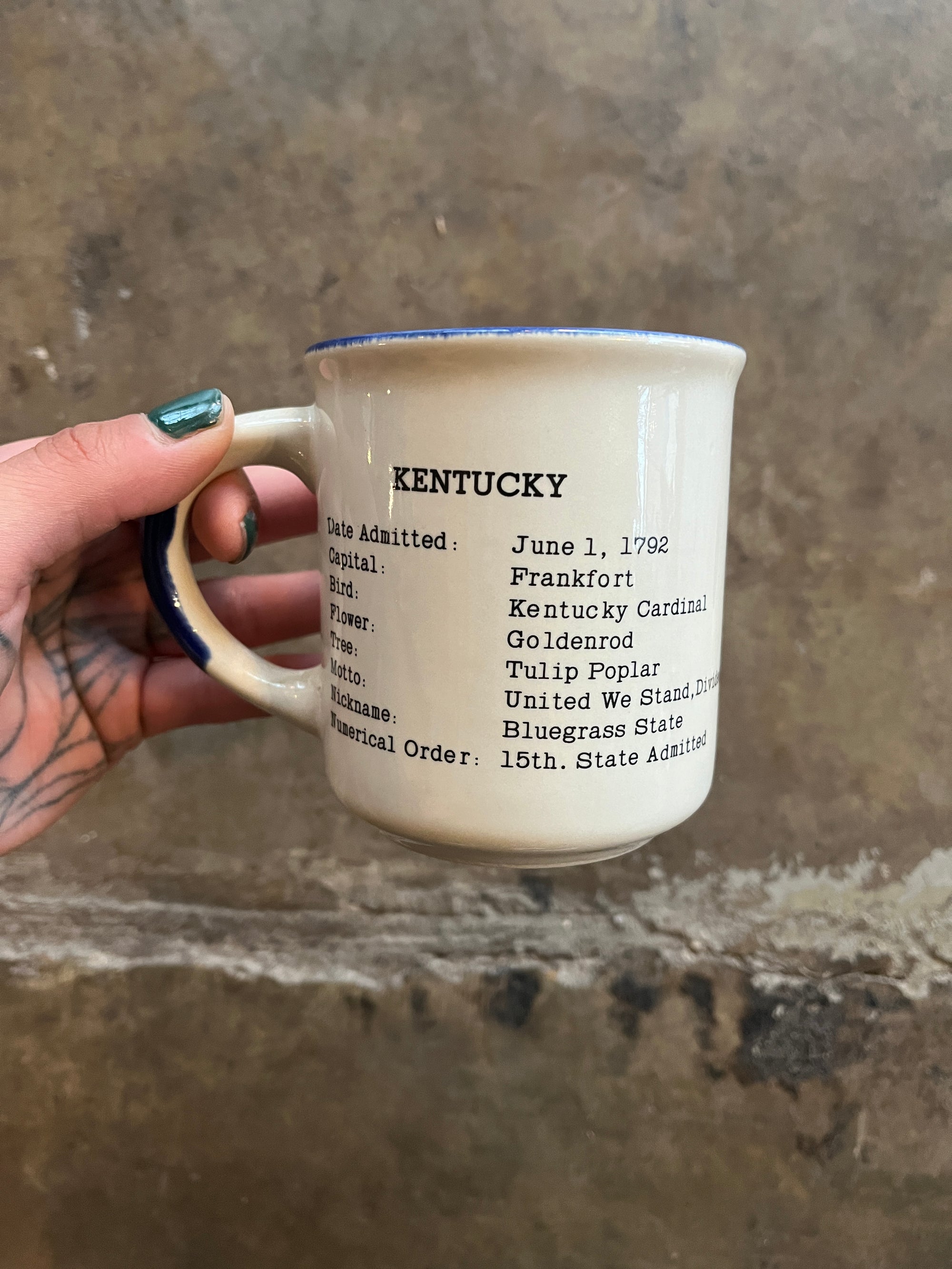 Kentucky Ceramic Mug