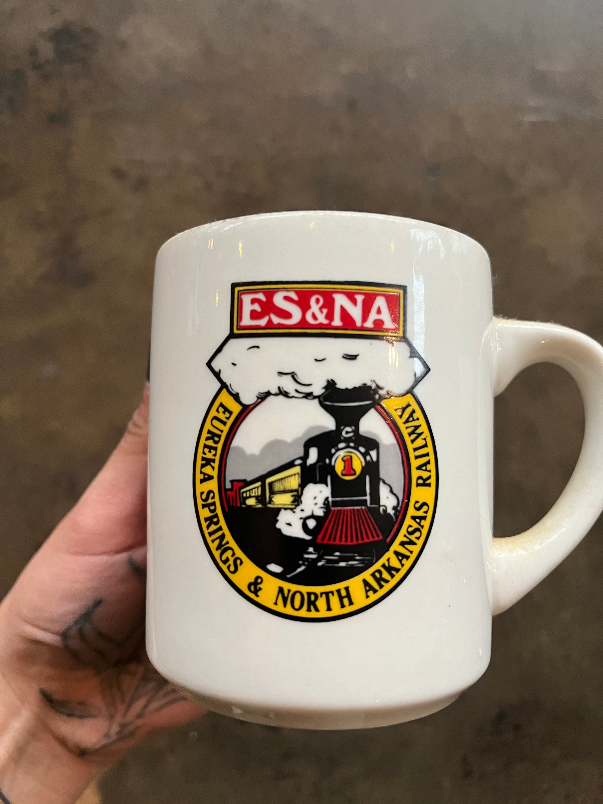 ES + NA Railway Ceramic Mug
