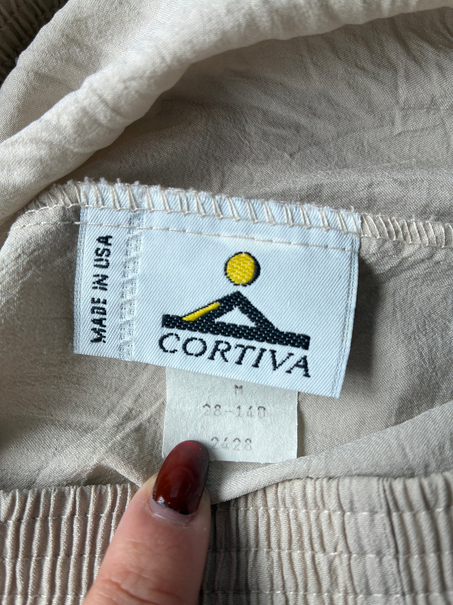 "Cortiva" Taupe Joggers