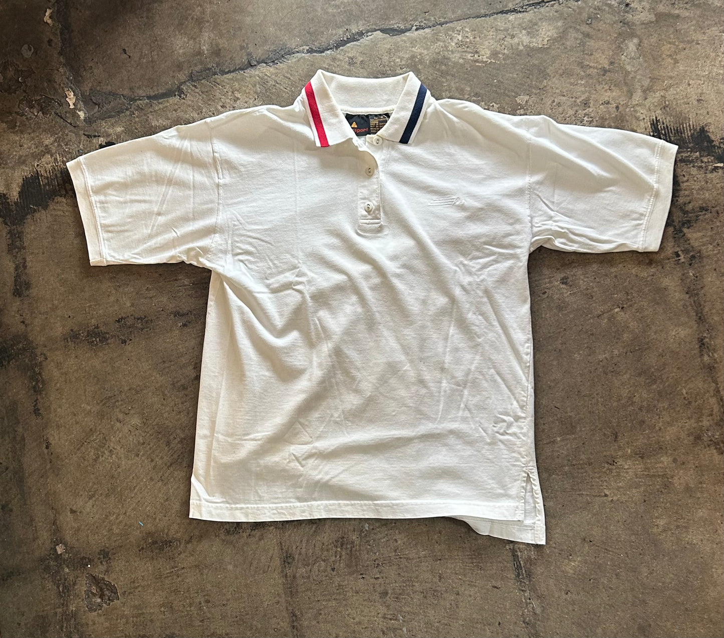 Liz Sport White Polo