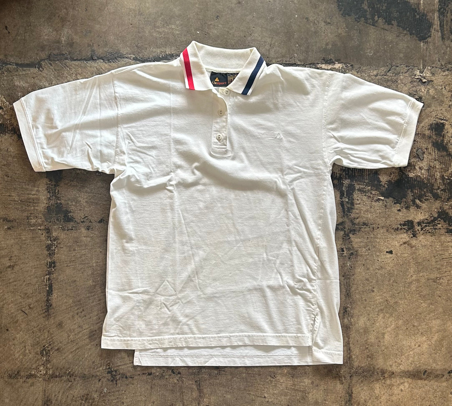 Liz Sport White Polo