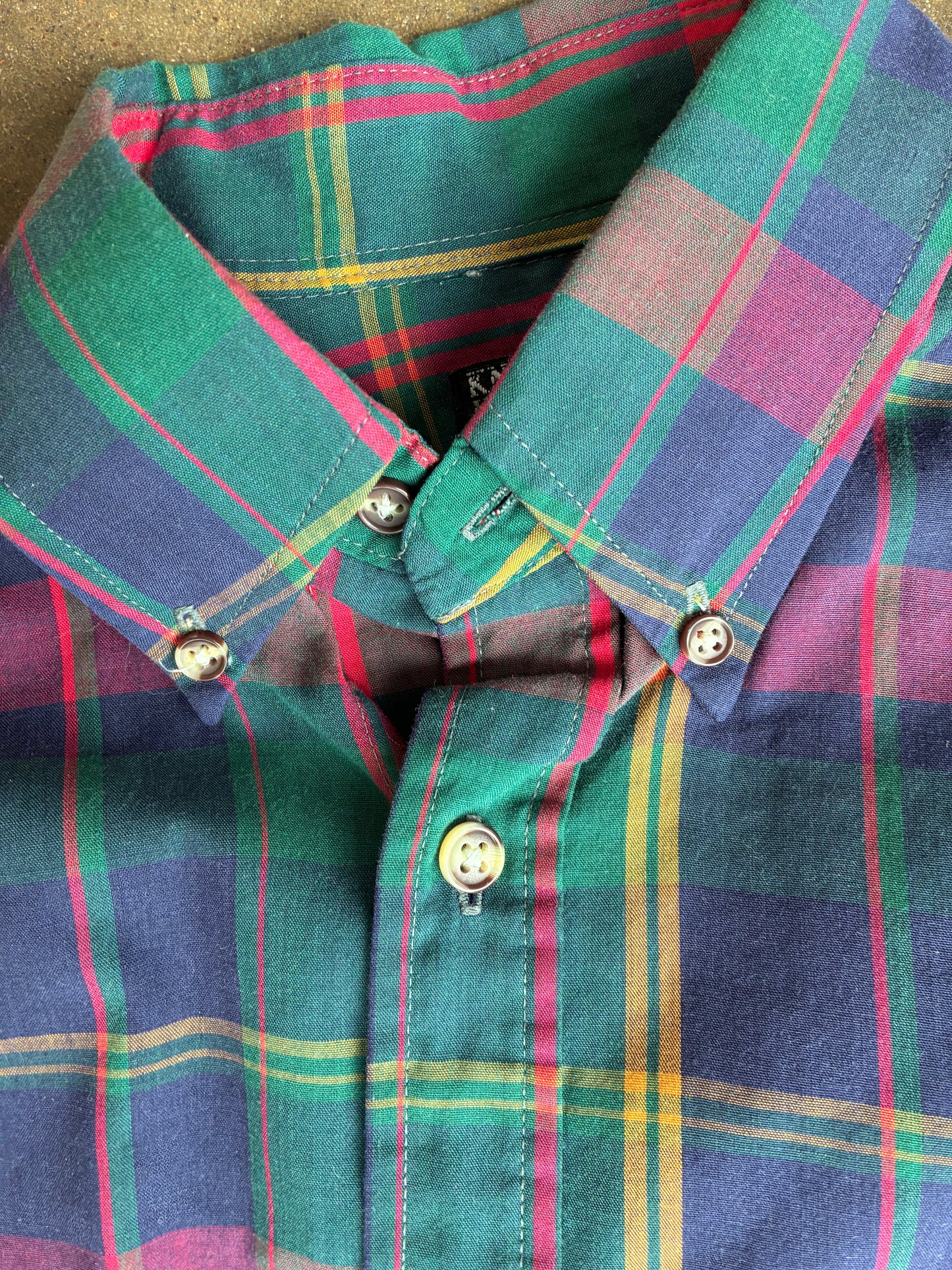 Plaid "Knights Bridge" Long Sleeve Shirt