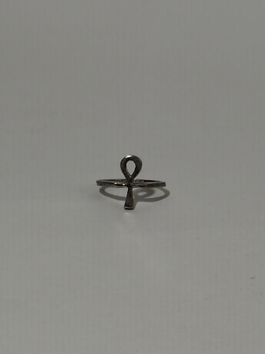 Silver Ankh Ring