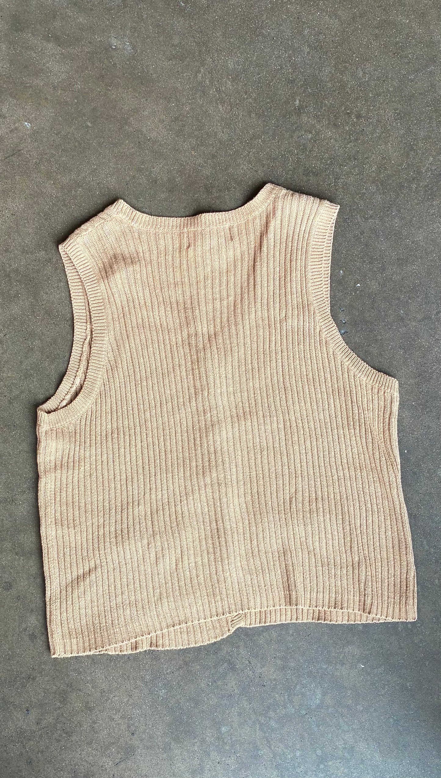 "Sag Harbor" Tan Vest