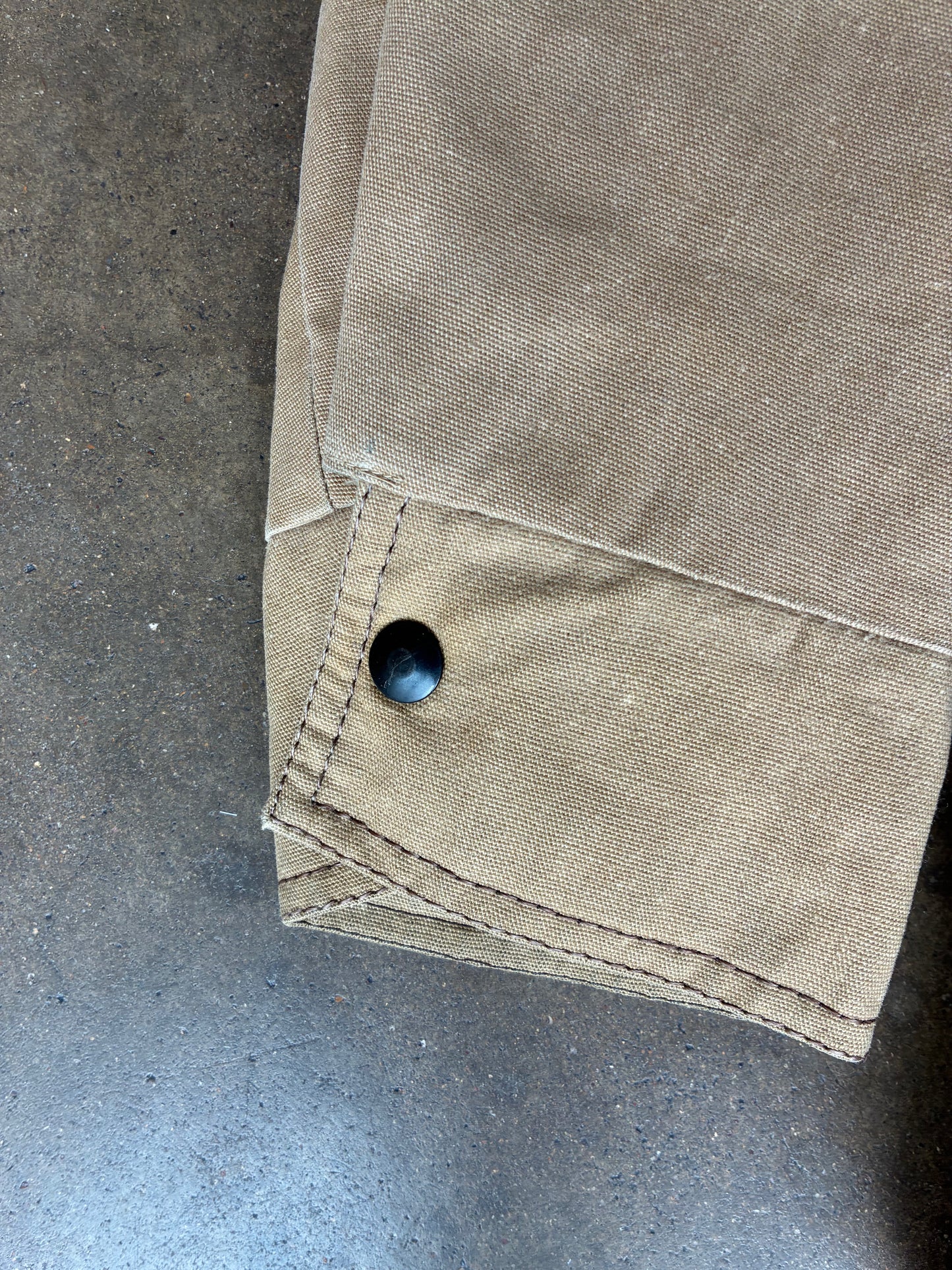 Tan "Silton California" Sherpa Lined Jacket